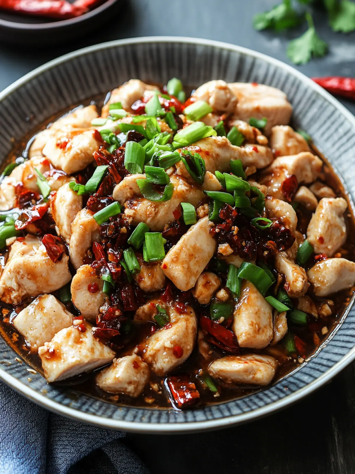 Savor Sichuan: Mouthwatering Saliva Chicken in Chili Oil 4 Saliva Chicken (Sichuan Chicken in Chili Oil
