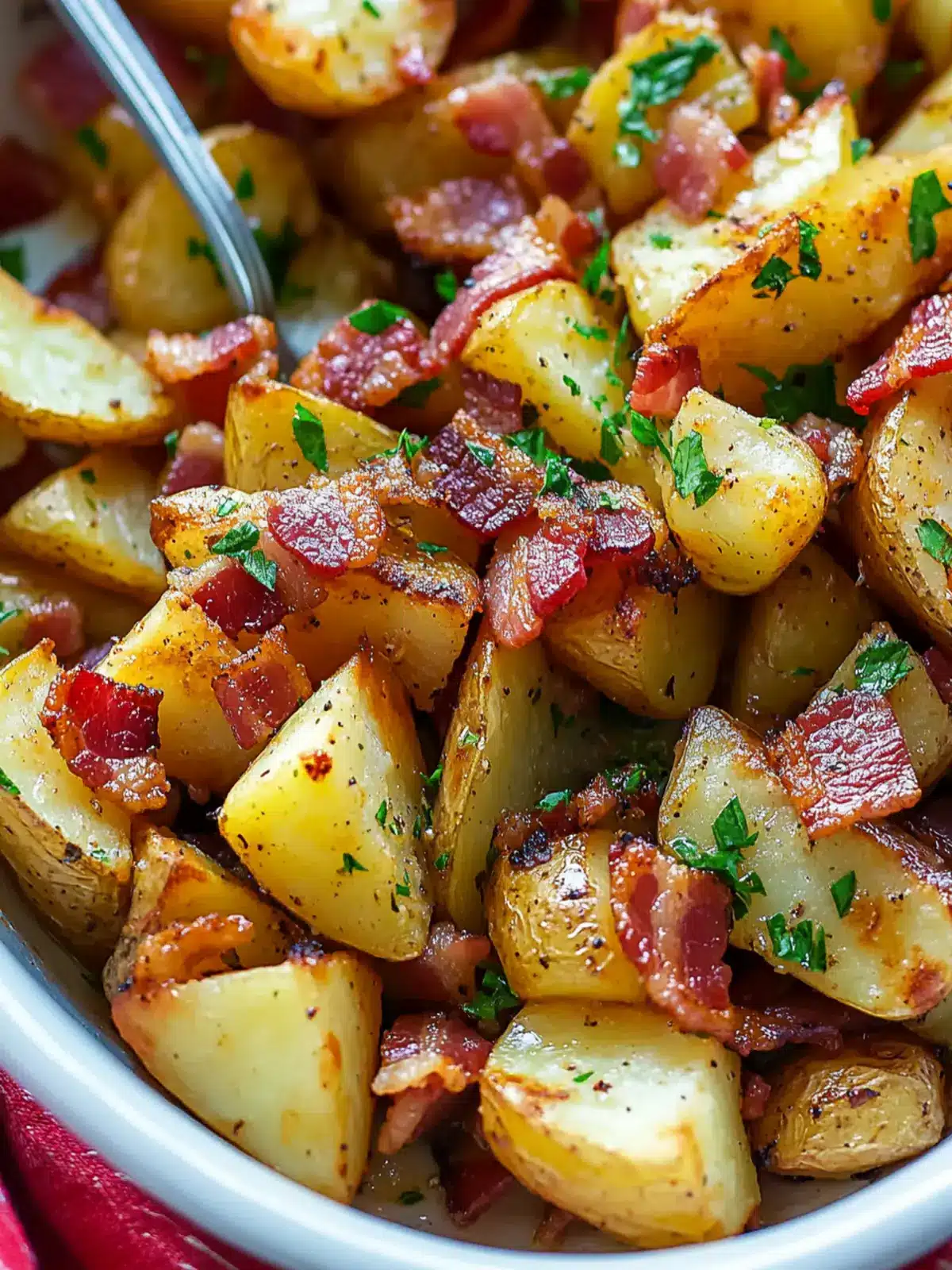 Honey Bacon Roasted Potatoes That Everyone Will Love 3 Honey Bacon Roasted Potatoes
