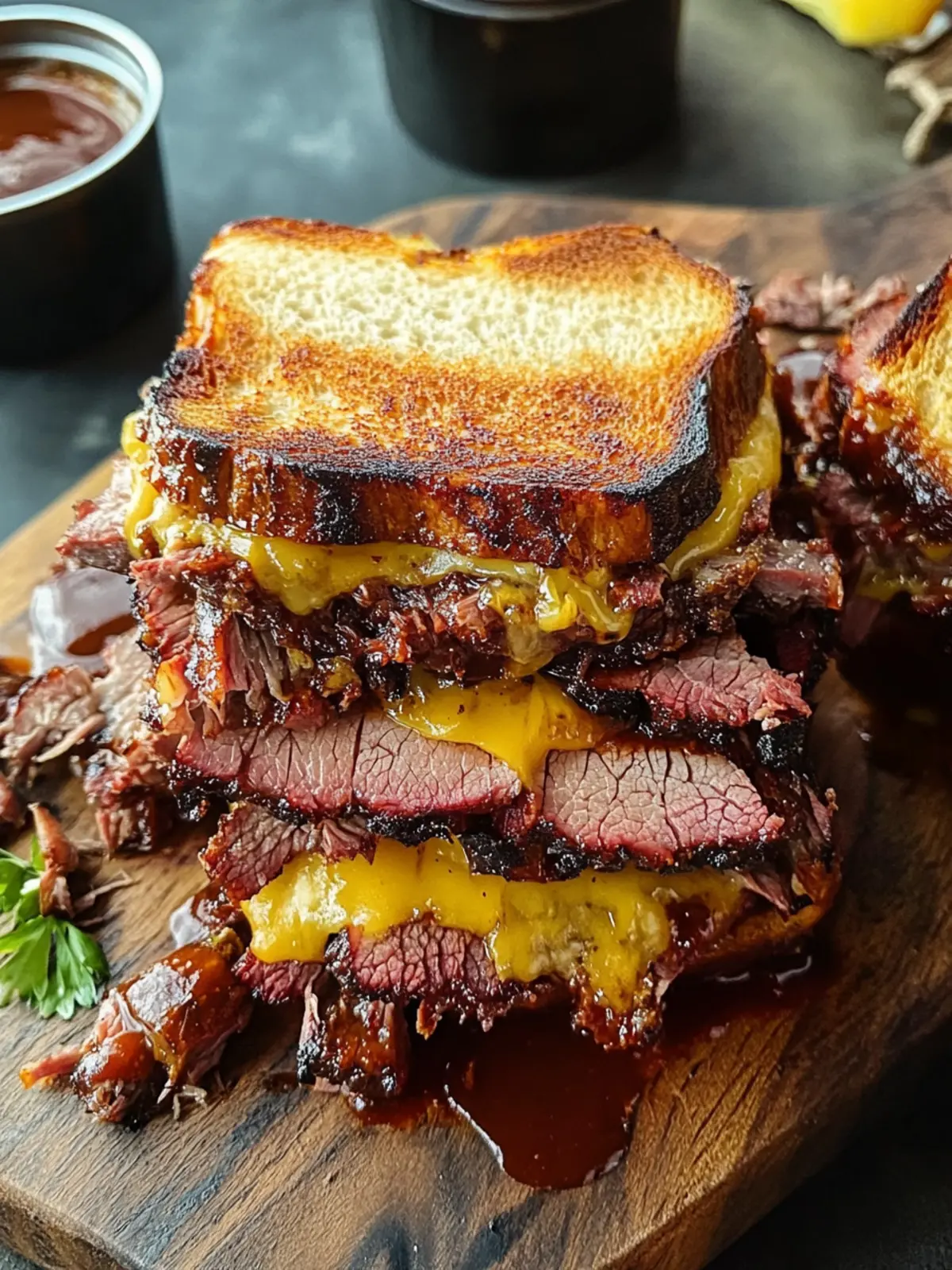 BBQ Brisket Melts