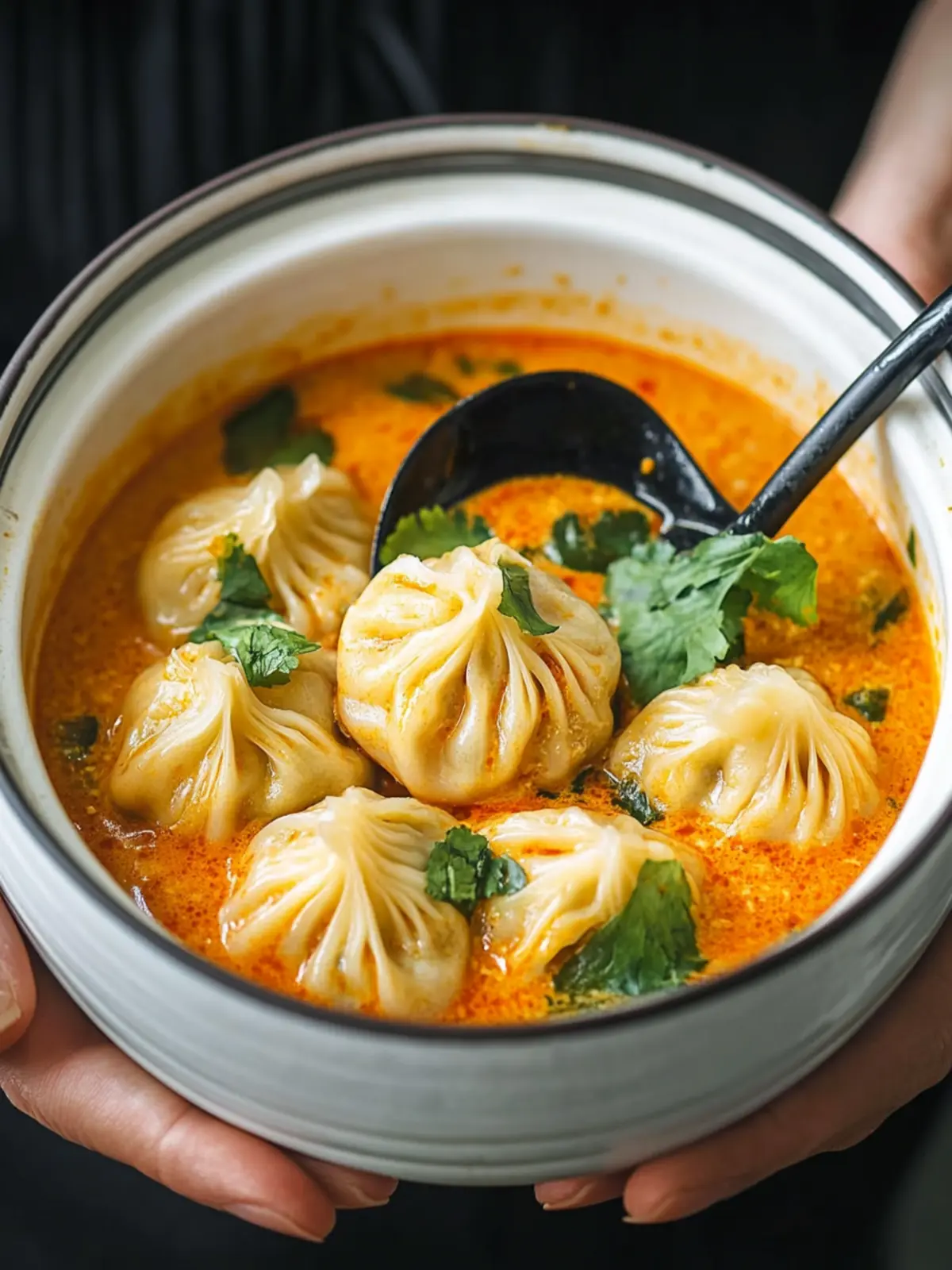 Soup Dumplings in Thai Red Curry Sauce: A Cozy Comfort Dish 5 Soup Dumplings in Thai Red Curry Sauce