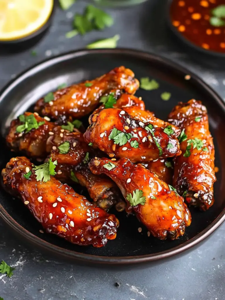 Hot Honey Chicken Wings - Chili to Choc