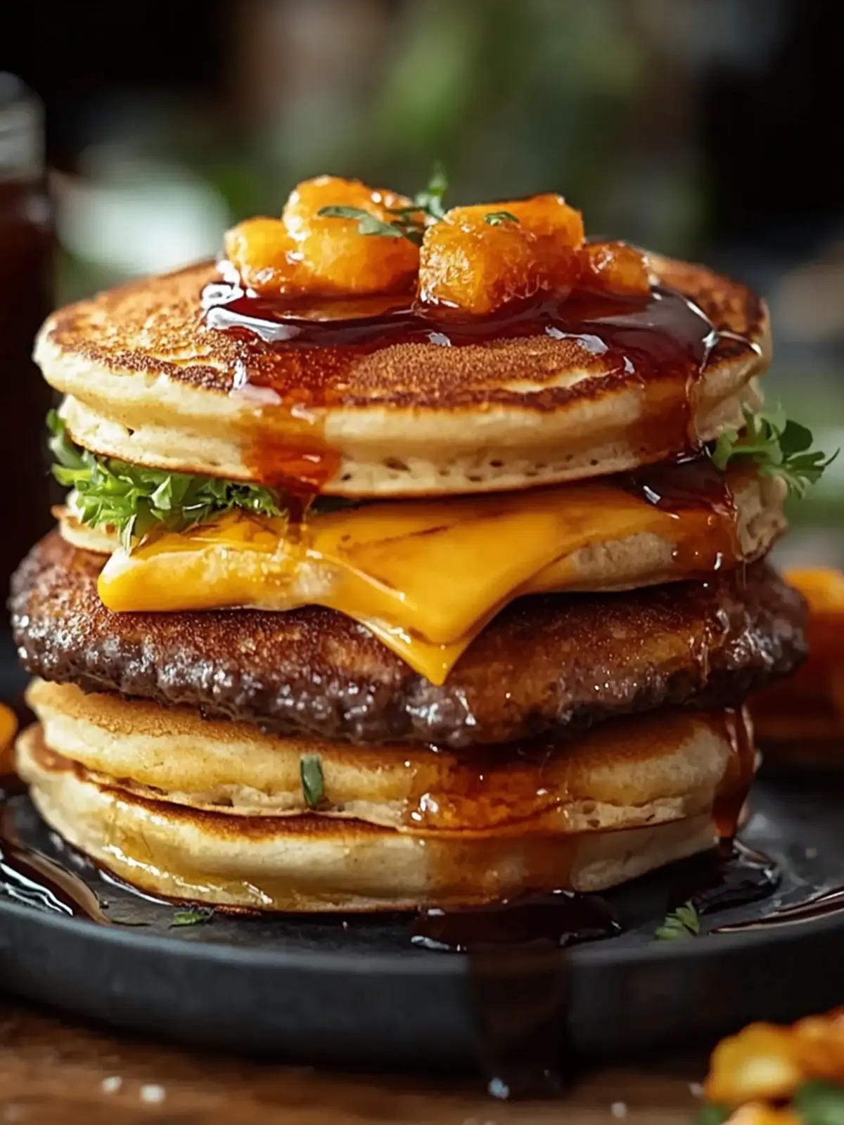 Smash Burger Pancakes Unique Twist