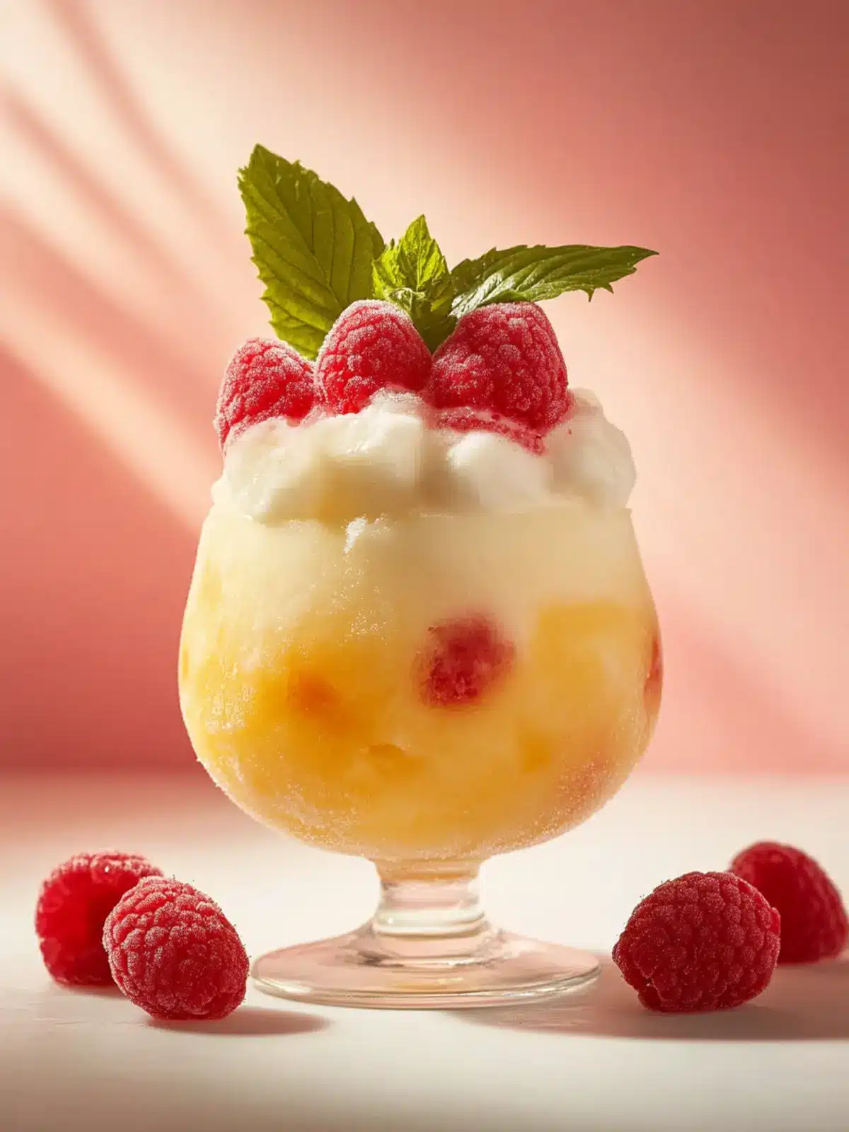 Frozen Raspberry Piña Colada