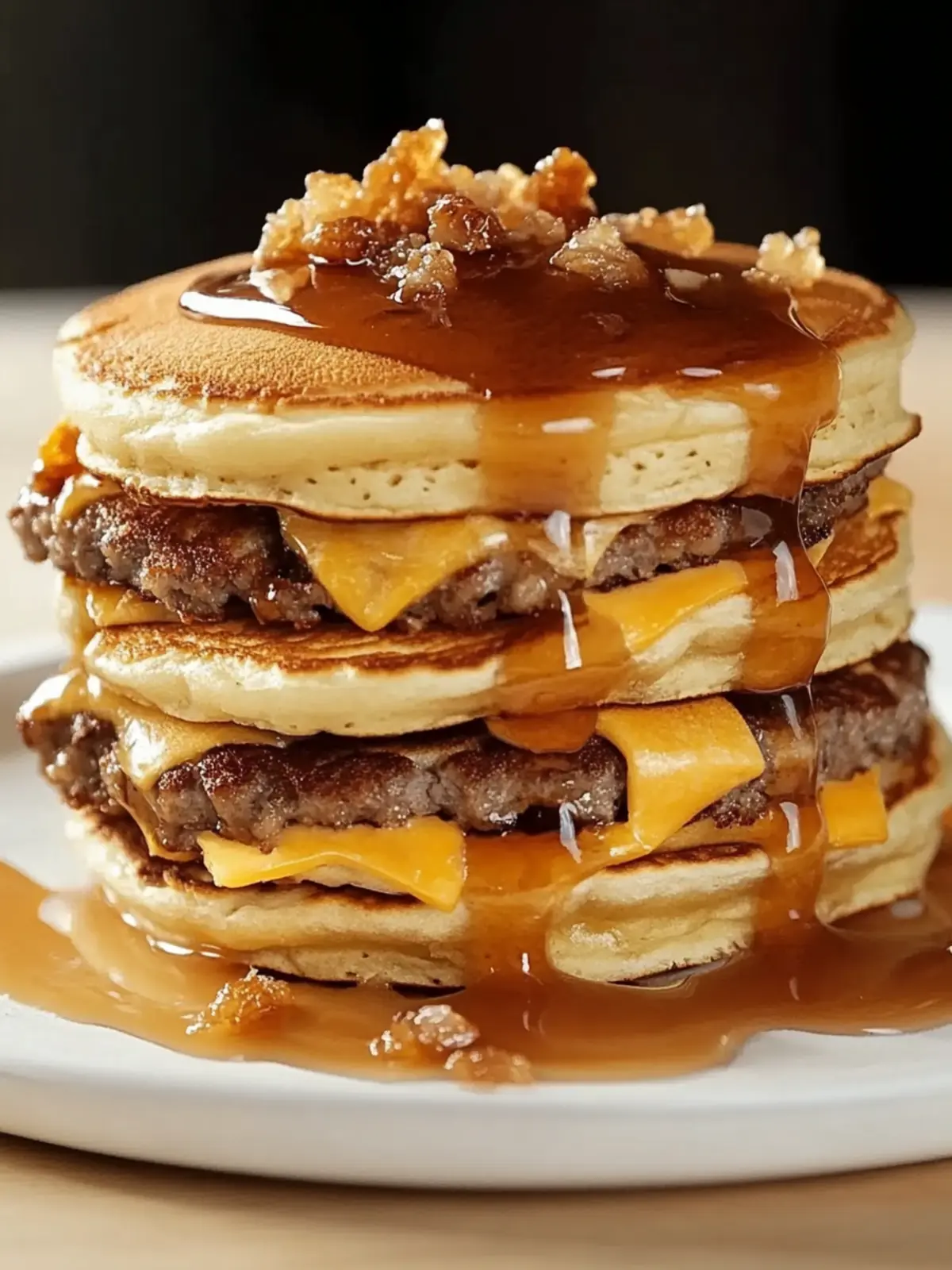 Smash Burger Pancakes Unique Twist