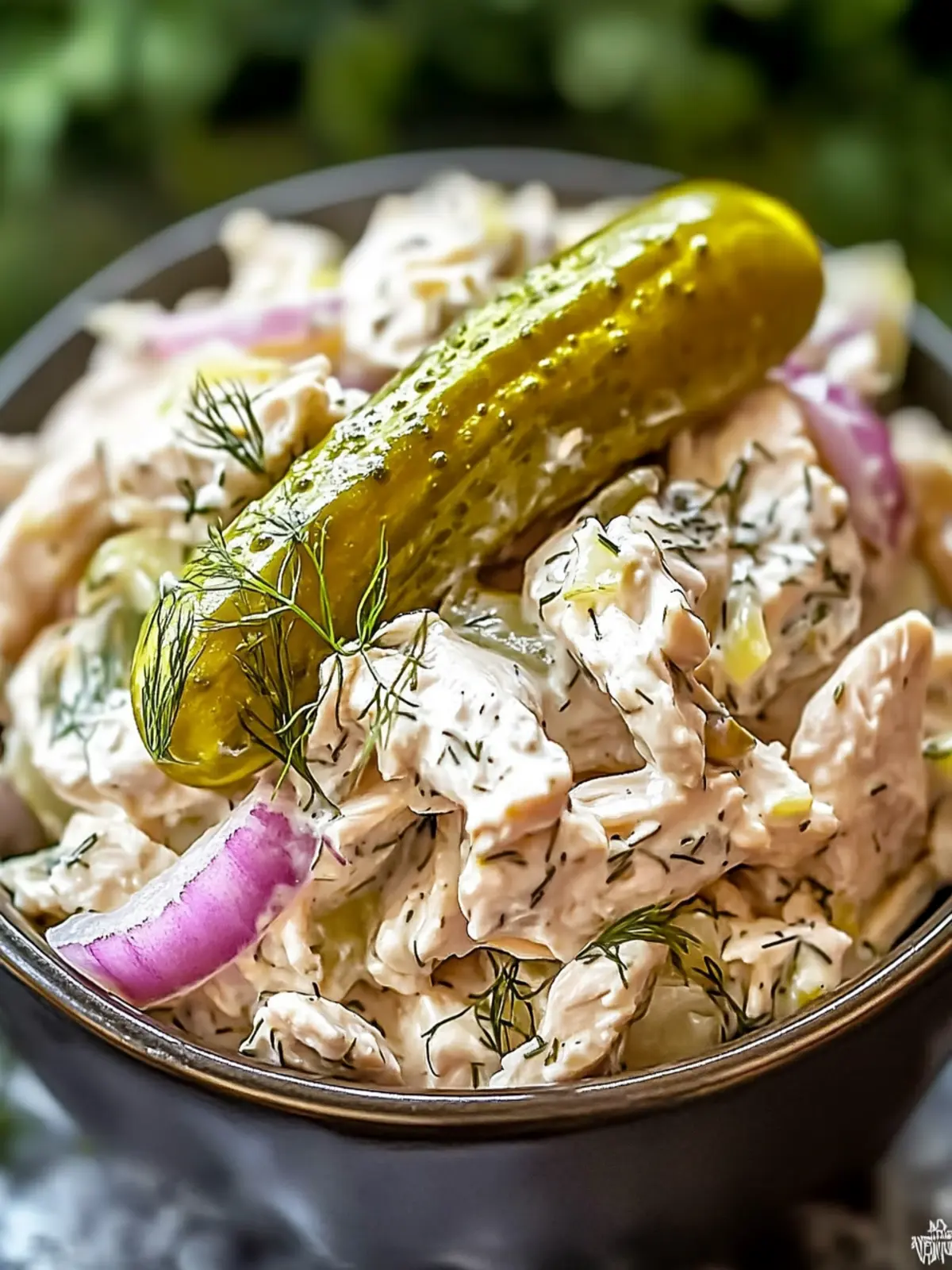 Dill Pickle Chicken Salad