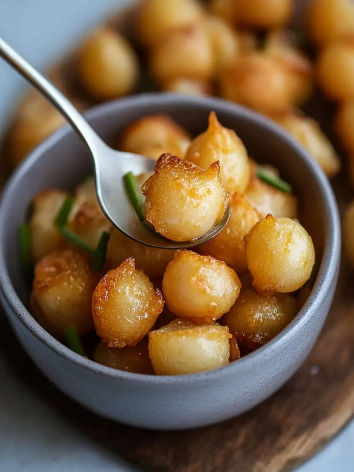 Air Fried Pearl Onions