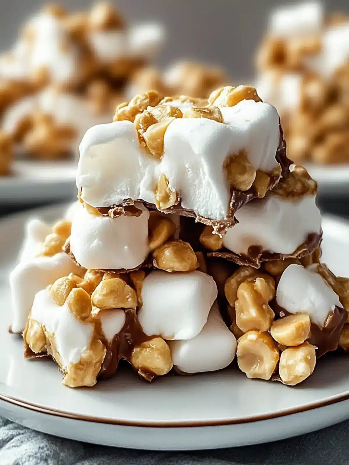 Peanut Marshmallow Clusters