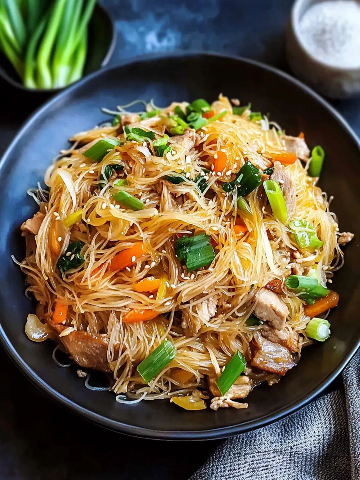 Savor Quick Stir Fried Vermicelli with Pork in 20 Minutes 2 Stir Fried Vermicelli with Pork