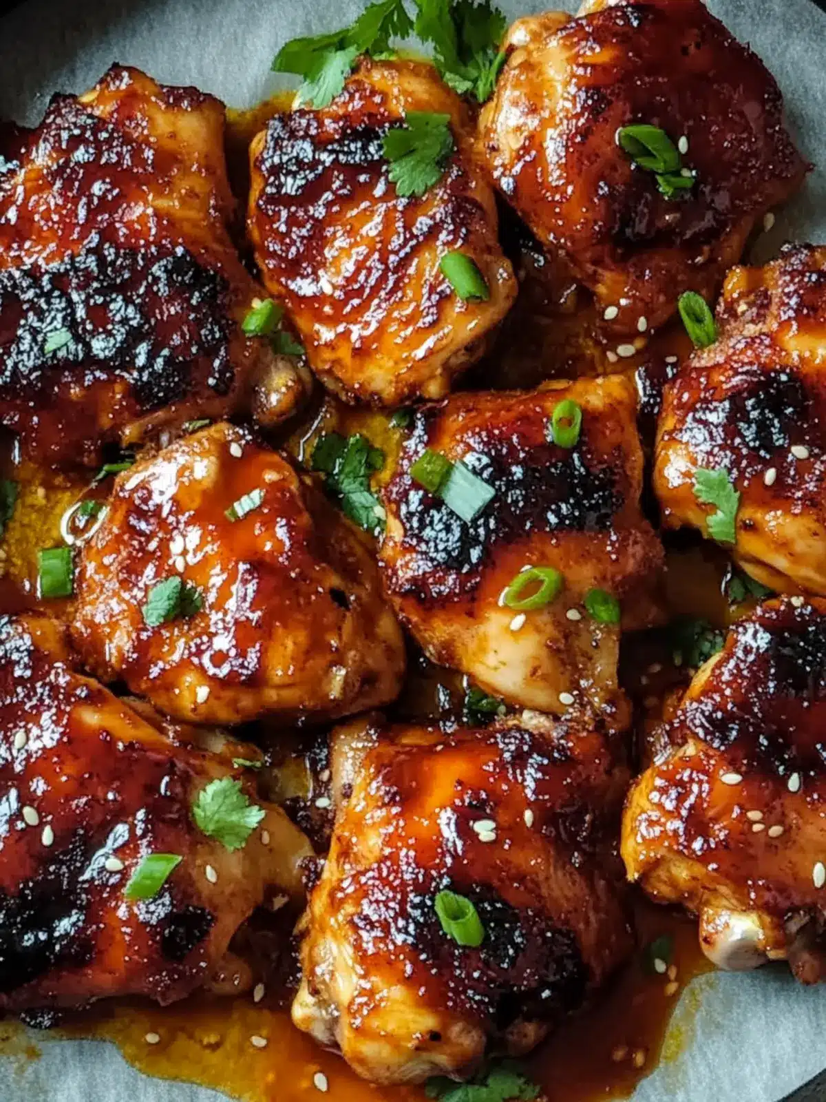Gochujang Miso Chicken Thighs