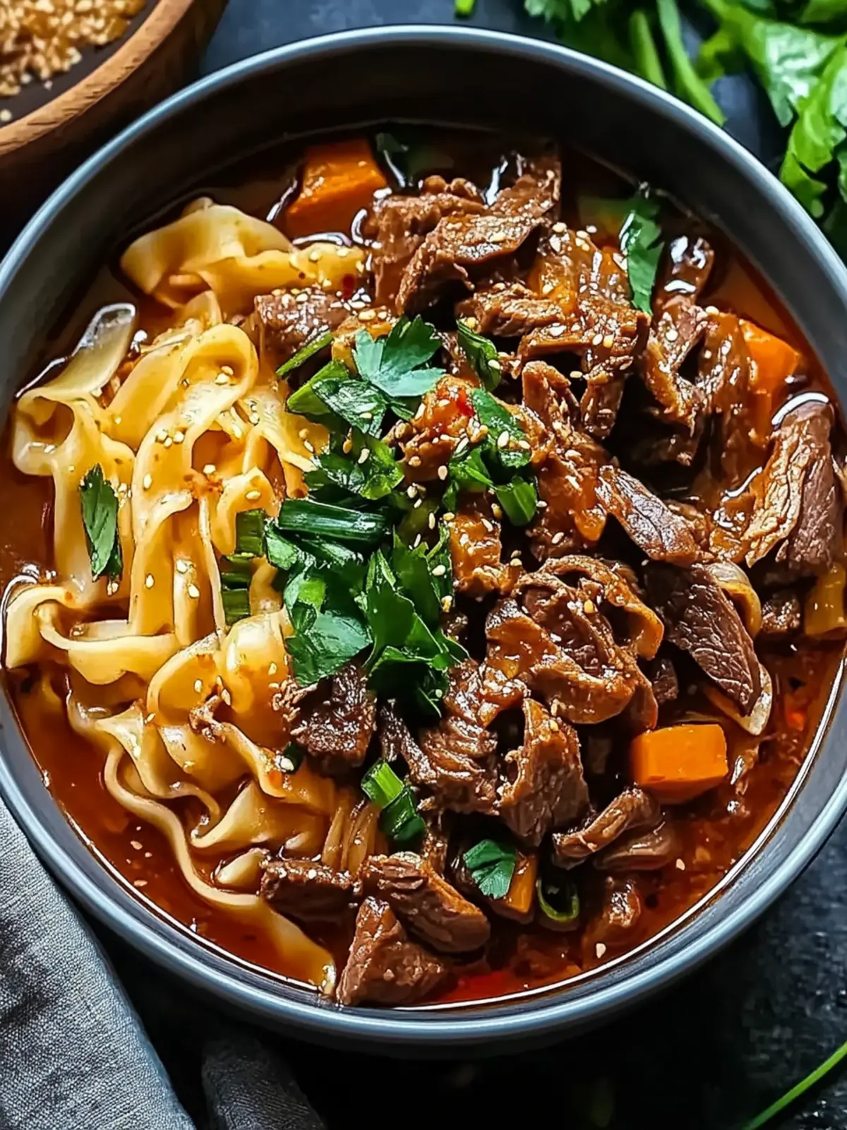 Korean Beef Noodles: Comforting Slow-Cooked Delight 5 Korean Beef Noodles