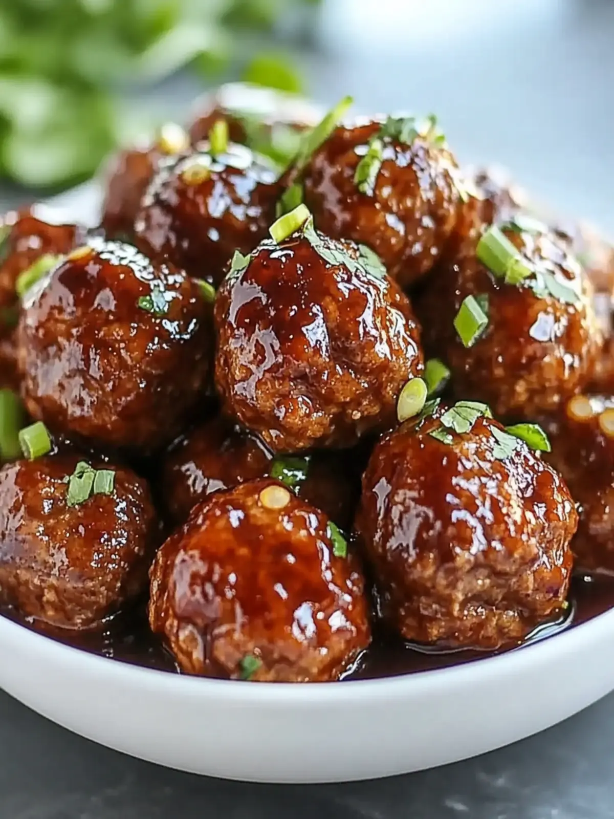 Crockpot Honey Garlic Meatballs