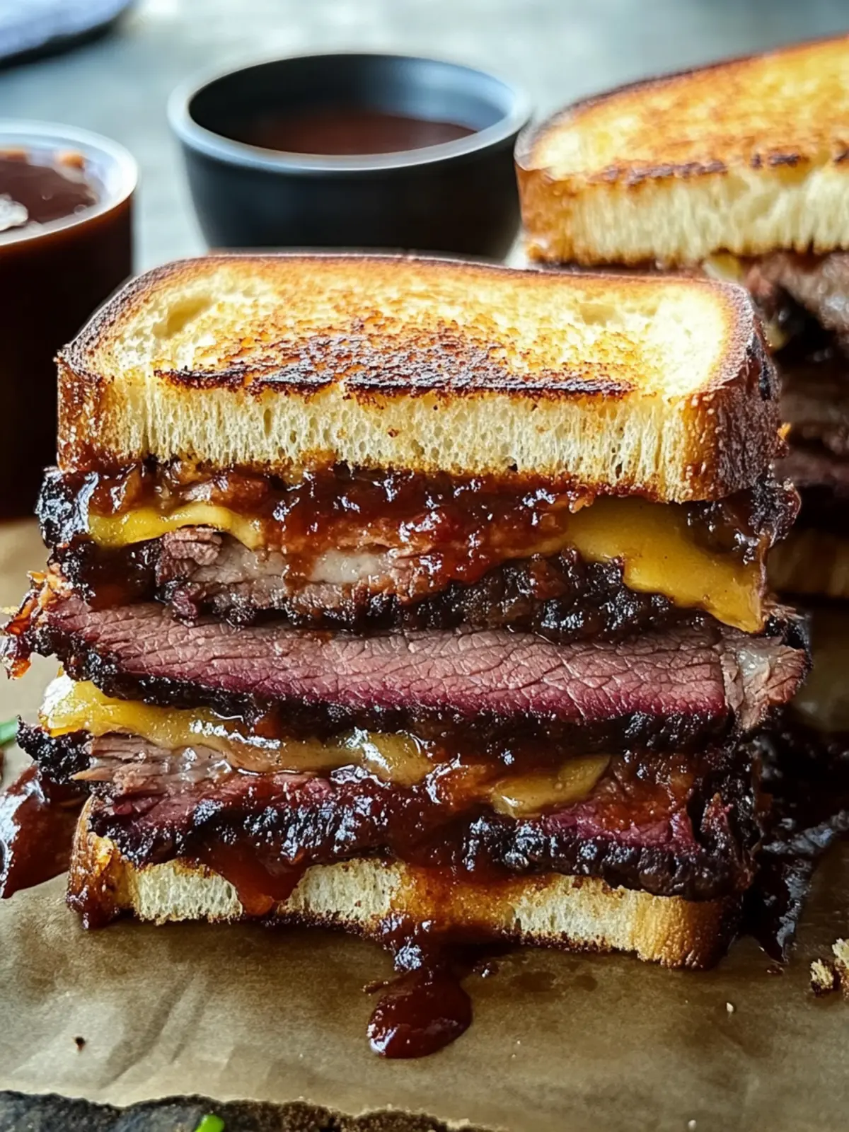 BBQ Brisket Melts