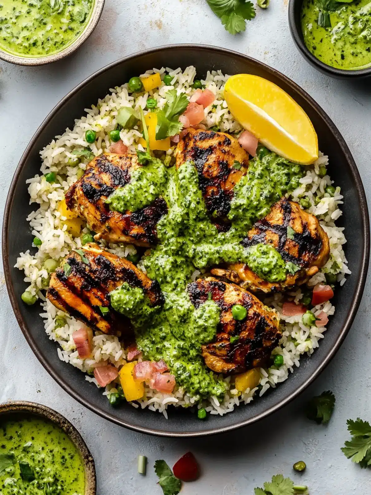Delicious Peruvian Chicken & Rice with Green Sauce You’ll Love 3 Peruvian Chicken & Rice with Green Sauce