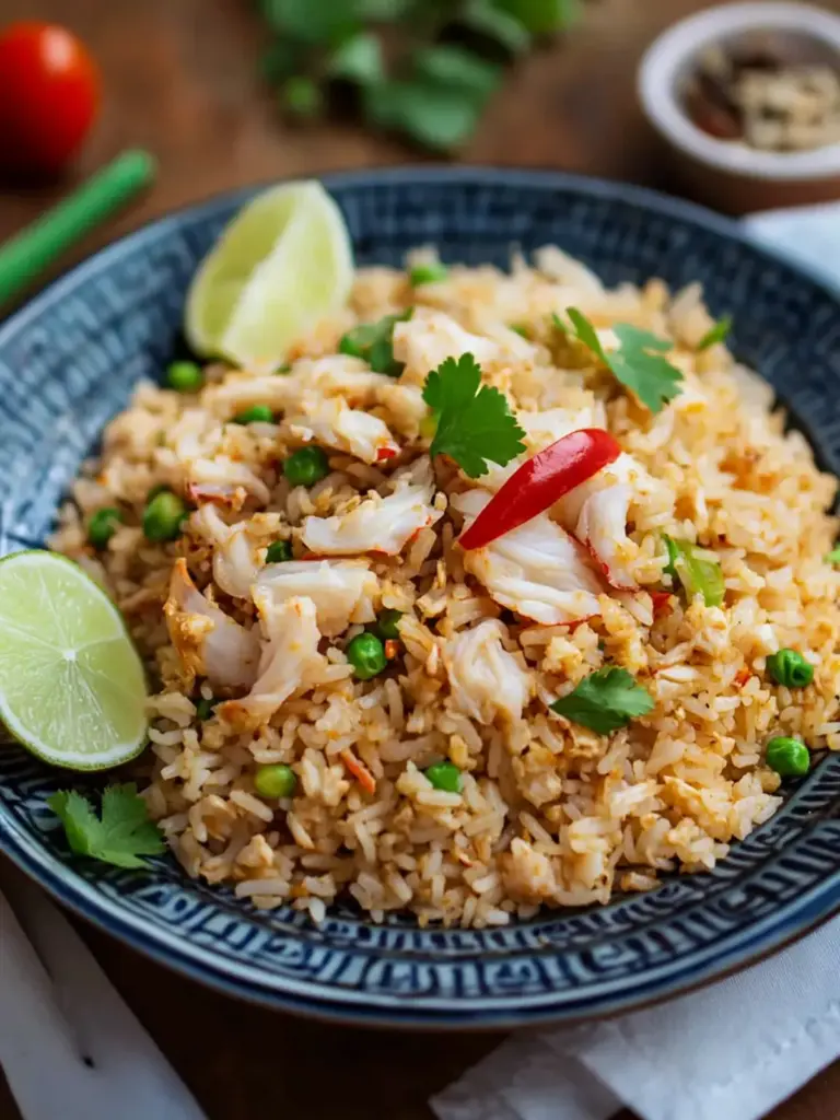 Thai Style Crab Fried Rice