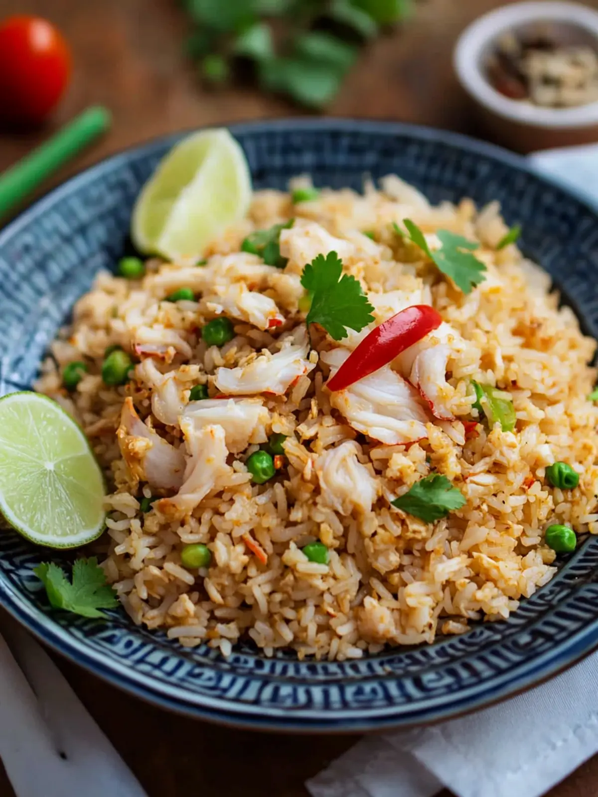 Thai Style Crab Fried Rice