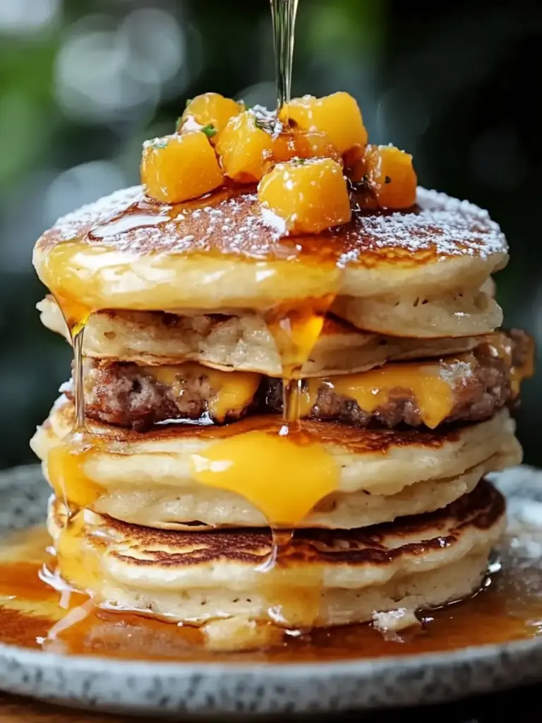 Smash Burger Pancakes Unique Twist