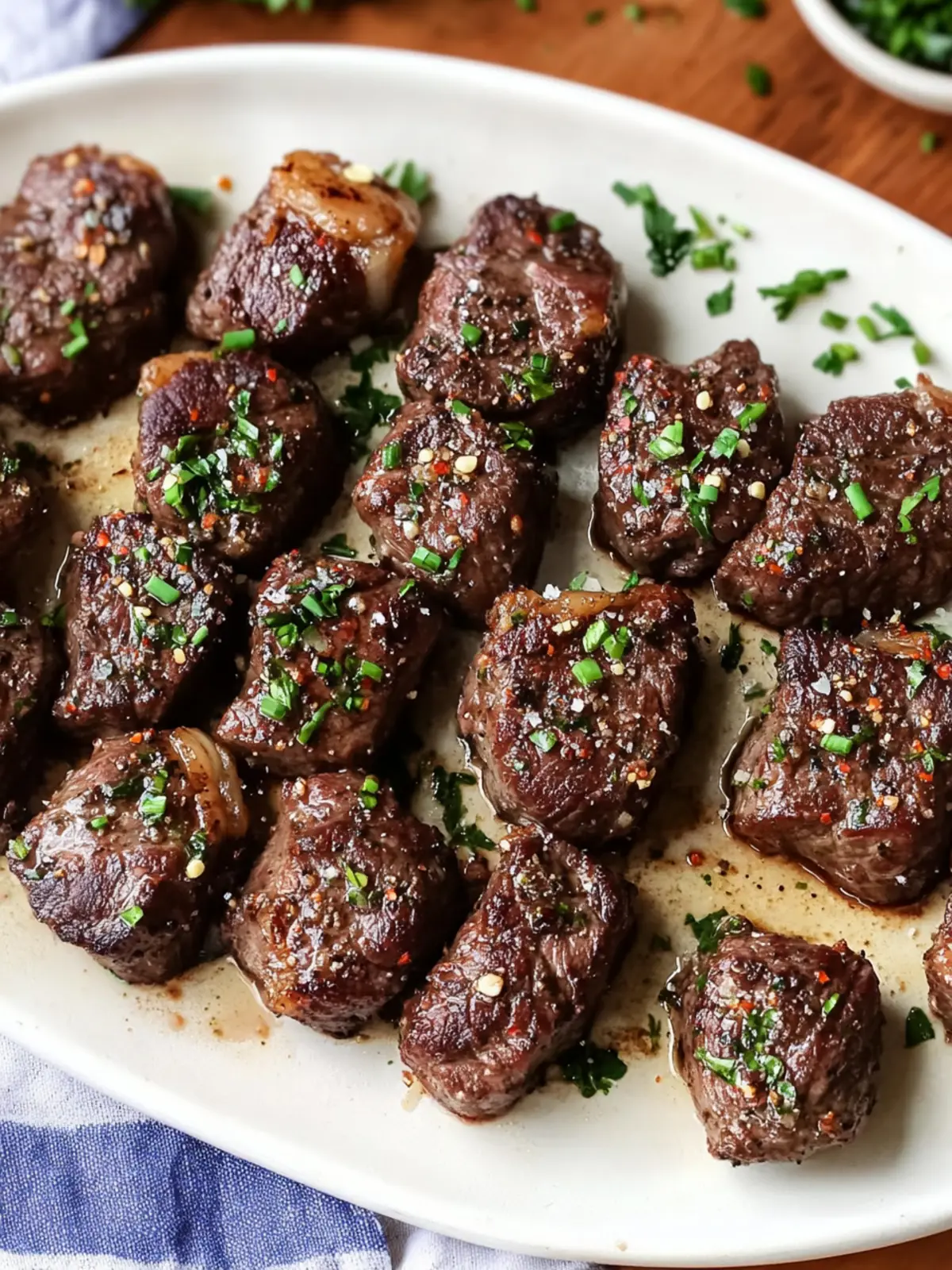 Garlic Butter Steak Bites