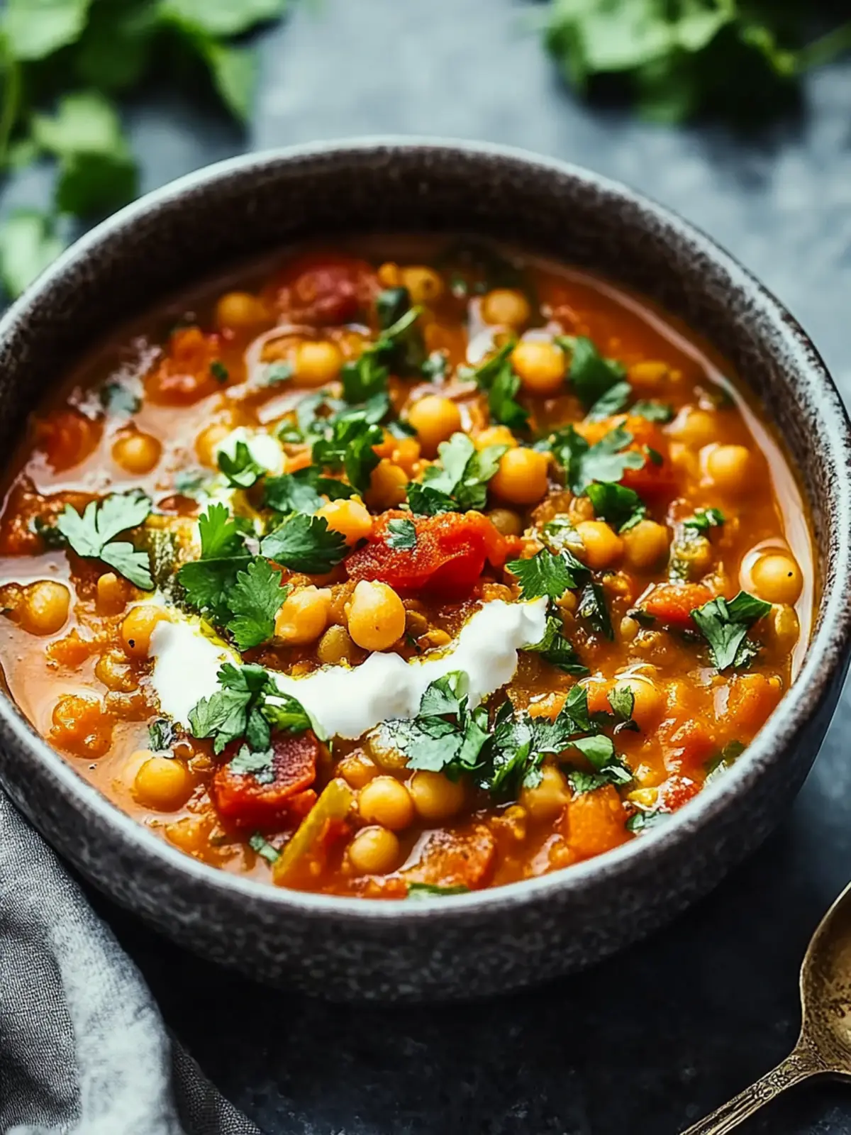 Lentil and Chickpea Stew