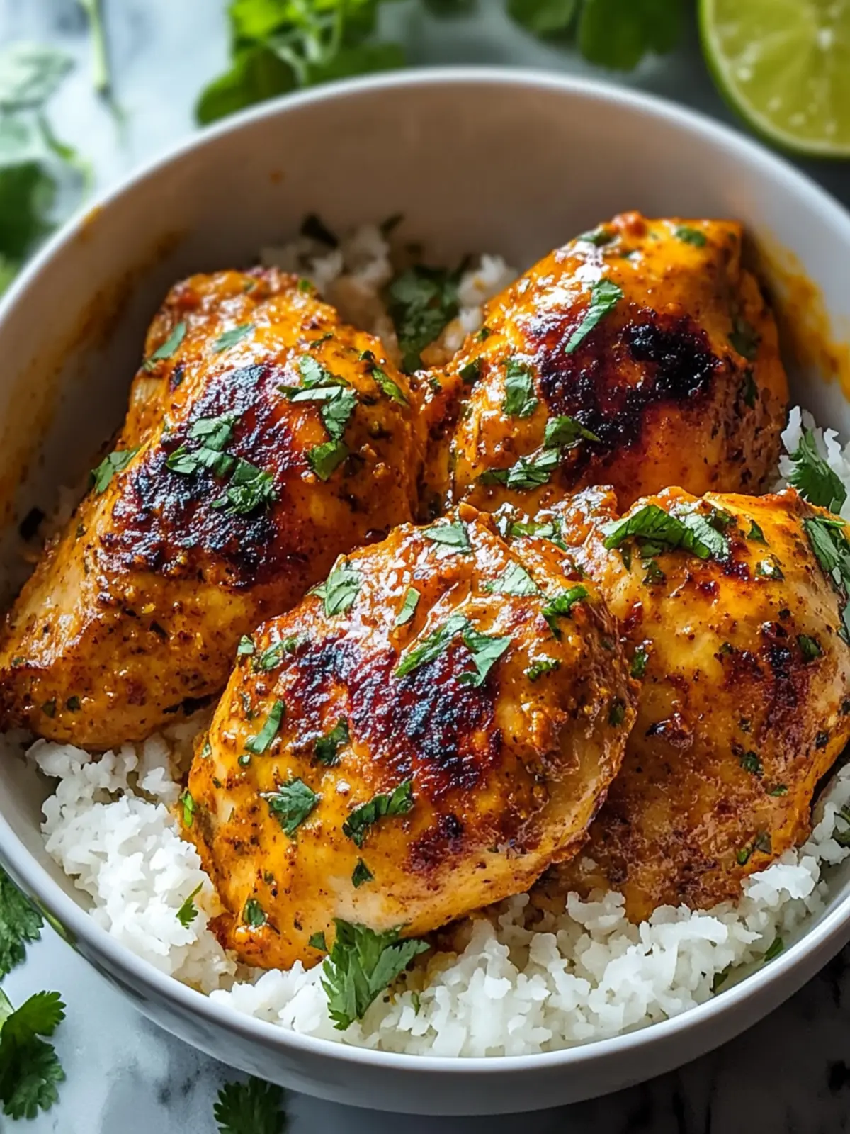 Spicy Brazilian Coconut Chicken
