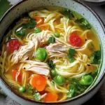 Ginger Garlic Chicken Noodle Soup