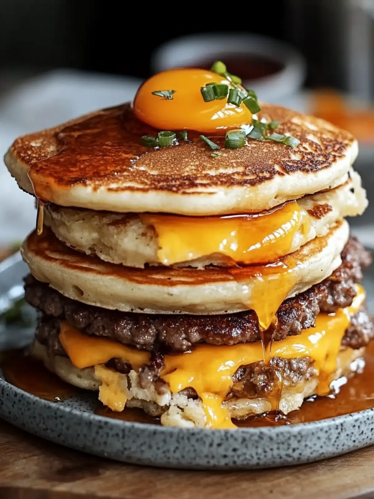 Smash Burger Pancakes Unique Twist