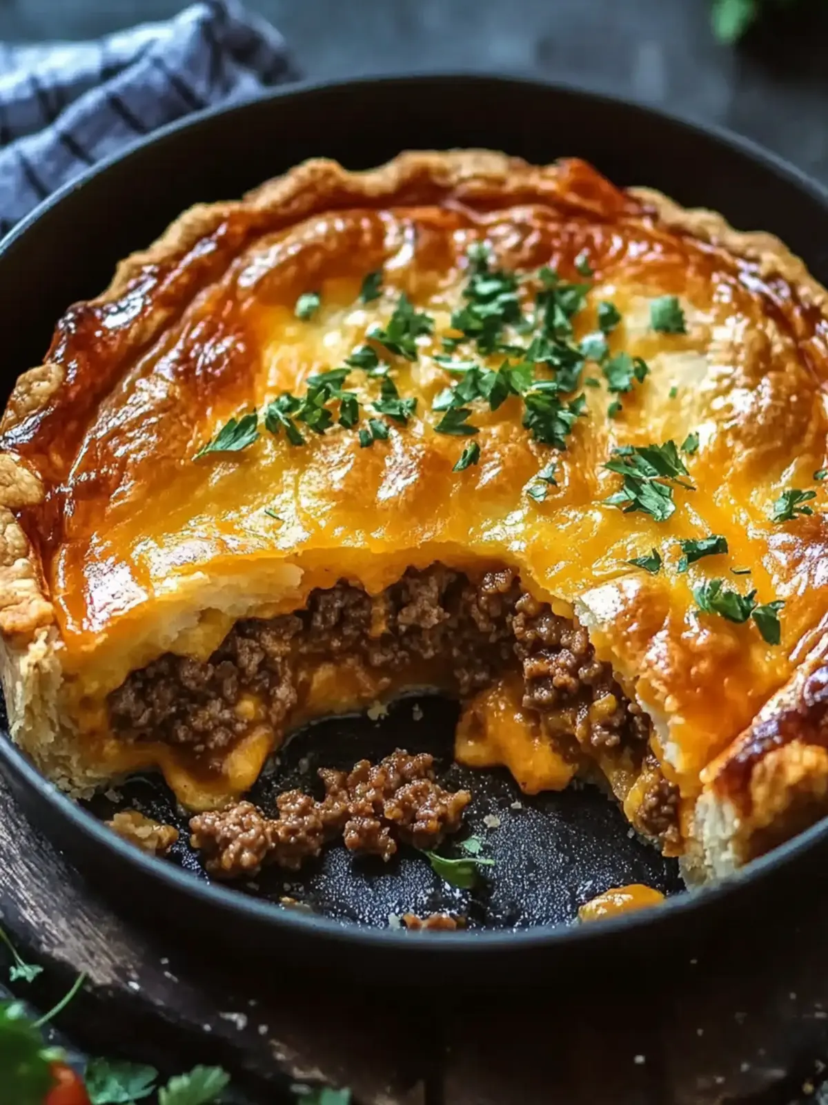 One-Pan Cheeseburger Pie Dinner: Comfort Food Done Right 5 One-Pan Cheeseburger Pie Dinner