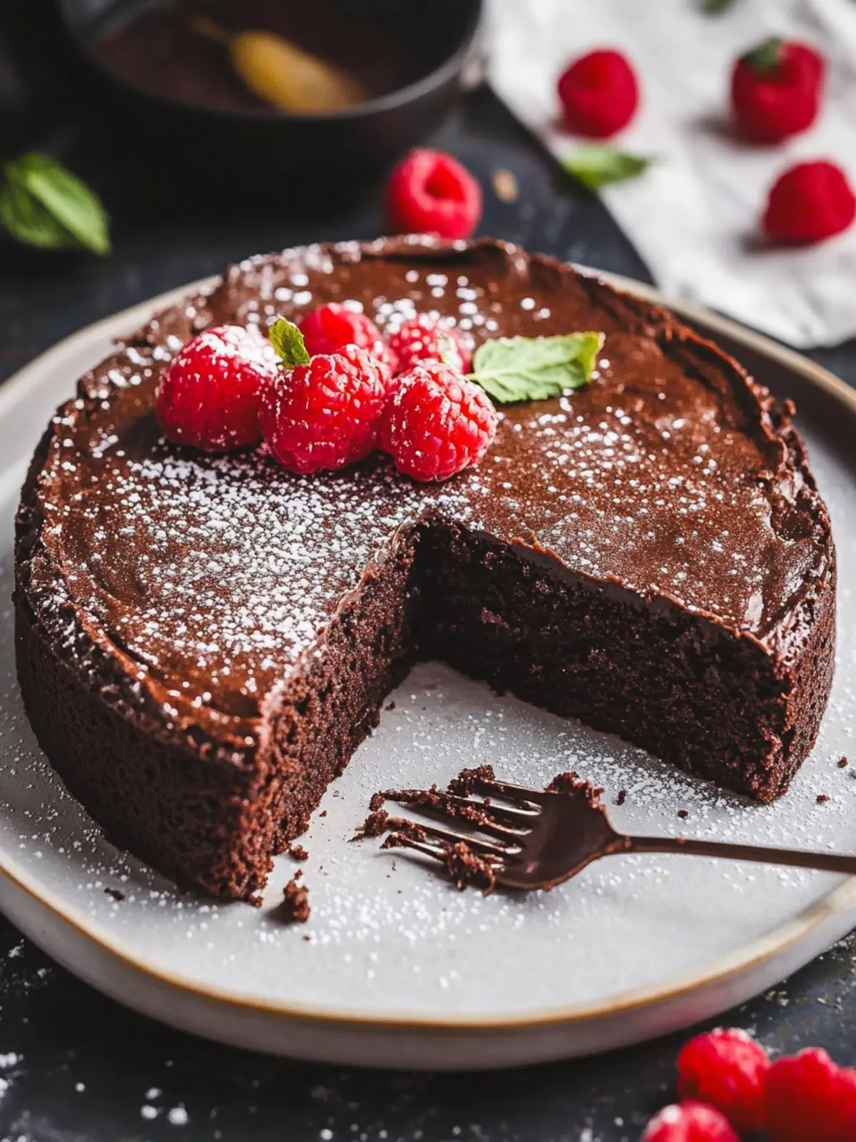 Fudgy Flourless Chocolate Cake – Your Ultimate Gluten-Free Fix 2 Fudgy Flourless Chocolate Cake