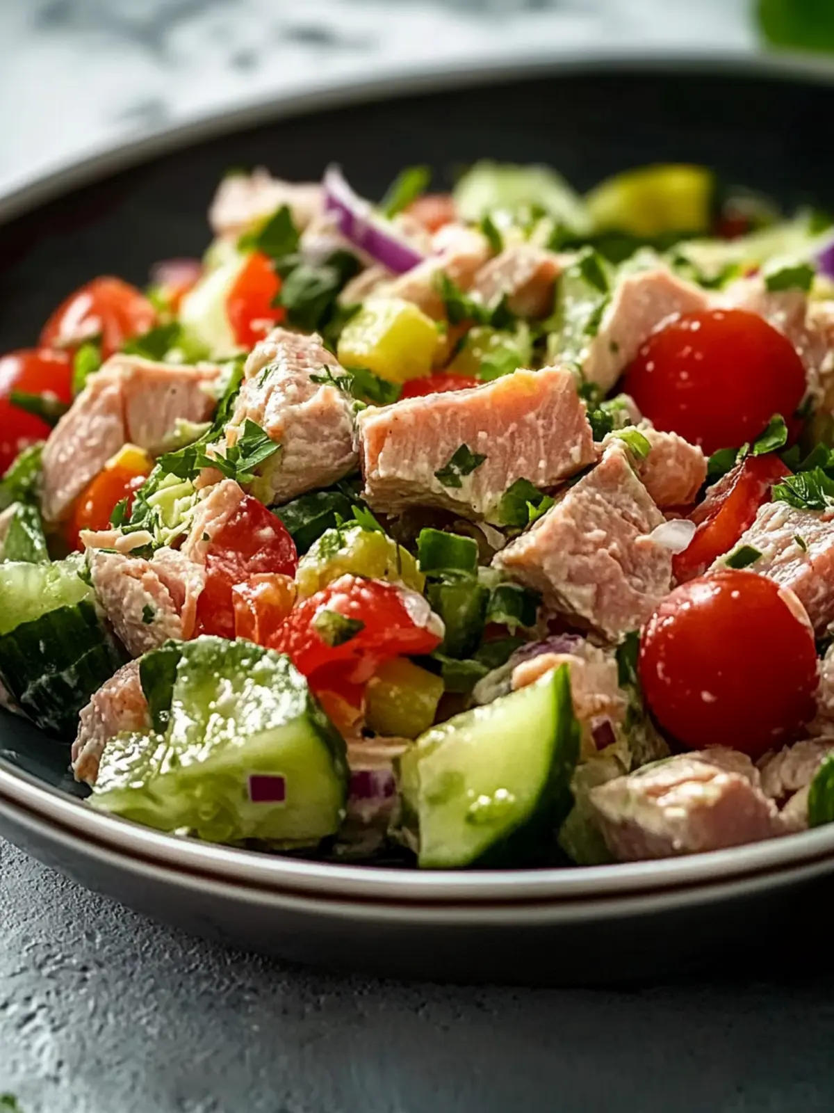 Mediterranean Tuna Salad: Quick, Healthy Delight You’ll Love 3 Mediterranean Tuna Salad
