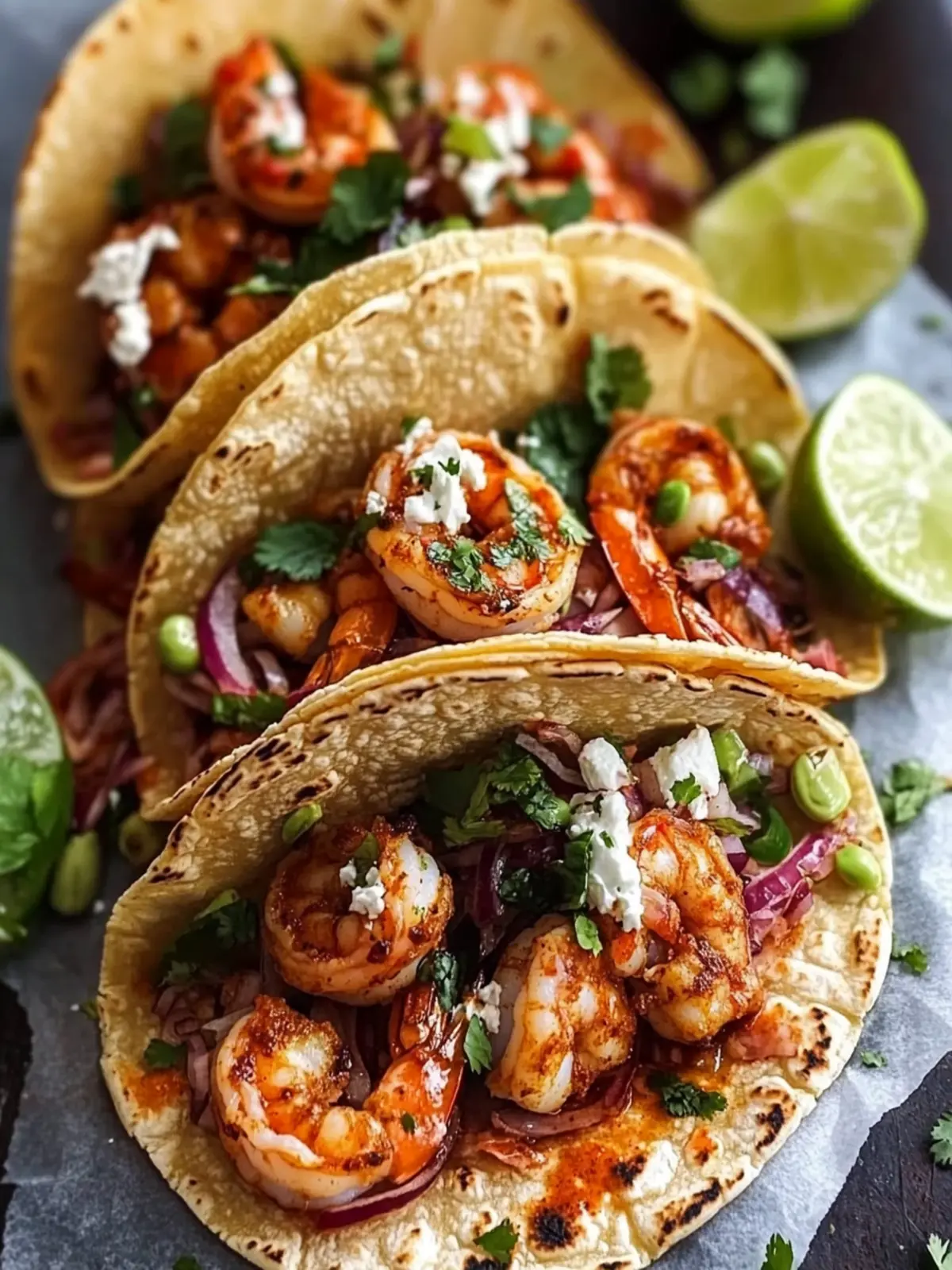 Savory Prawn Tacos with Chipotle Lime Marinade in 20 Minutes 2 Prawn Tacos (Shrimp) – with Chipotle Lime Marinade