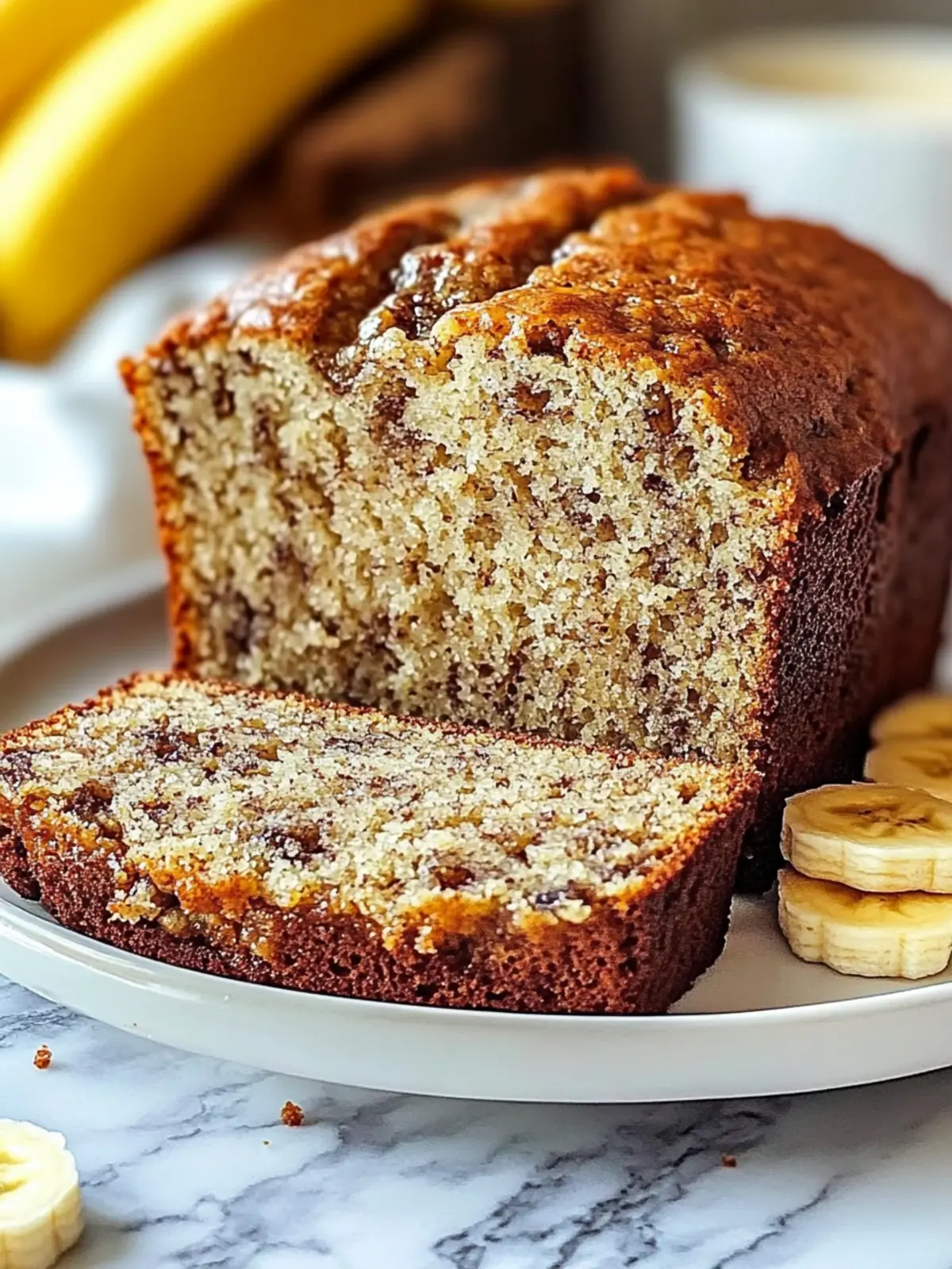 Banana Bread with Maple Syrup