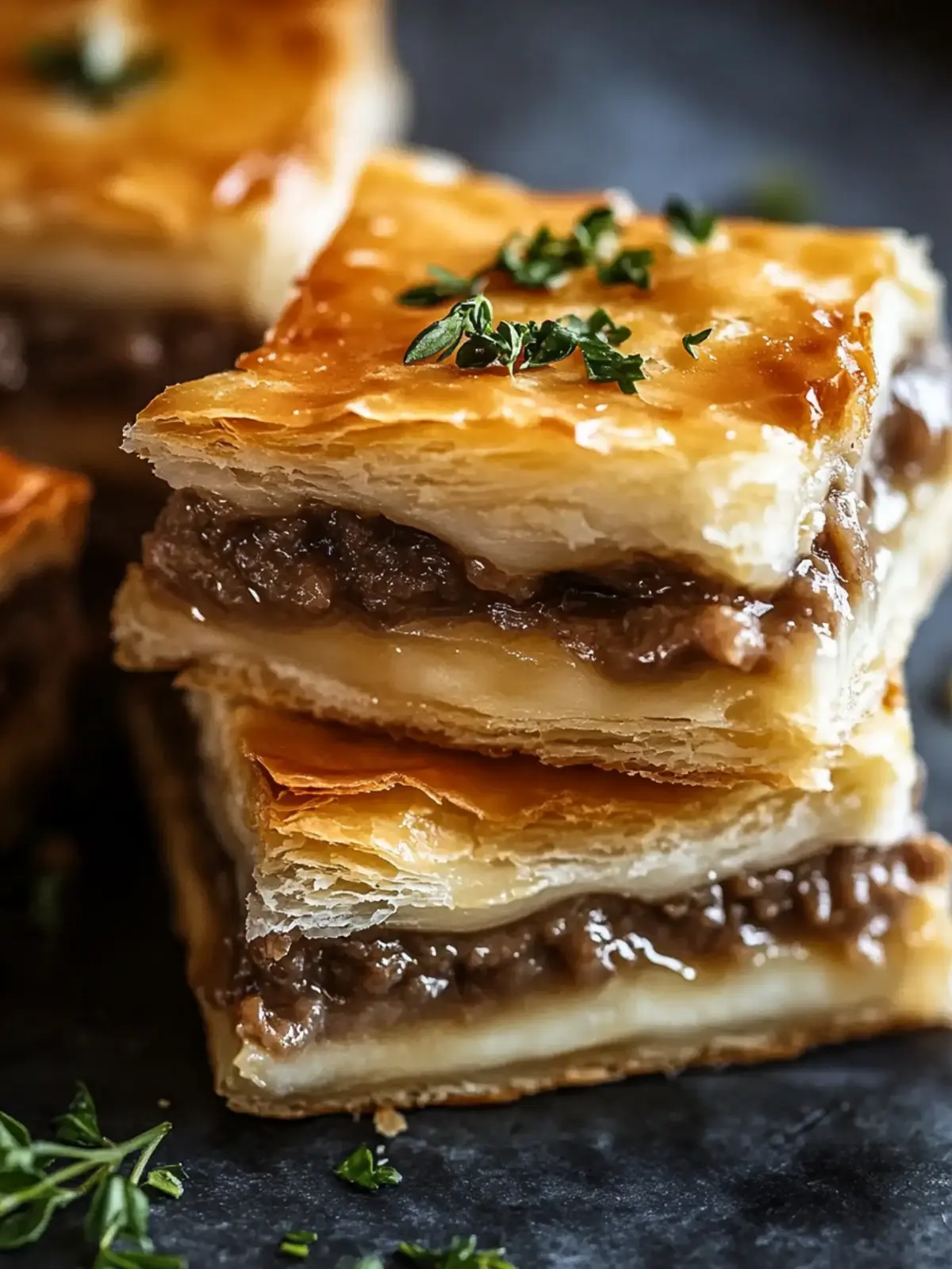 French Dip Squares