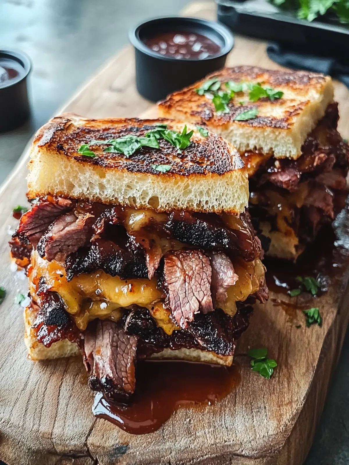 BBQ Brisket Melts