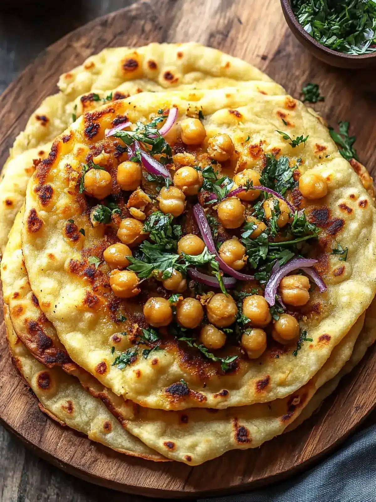 Crispy Chickpea Flatbread: A Mediterranean Delight for You 3 Crispy Chickpea Flatbread