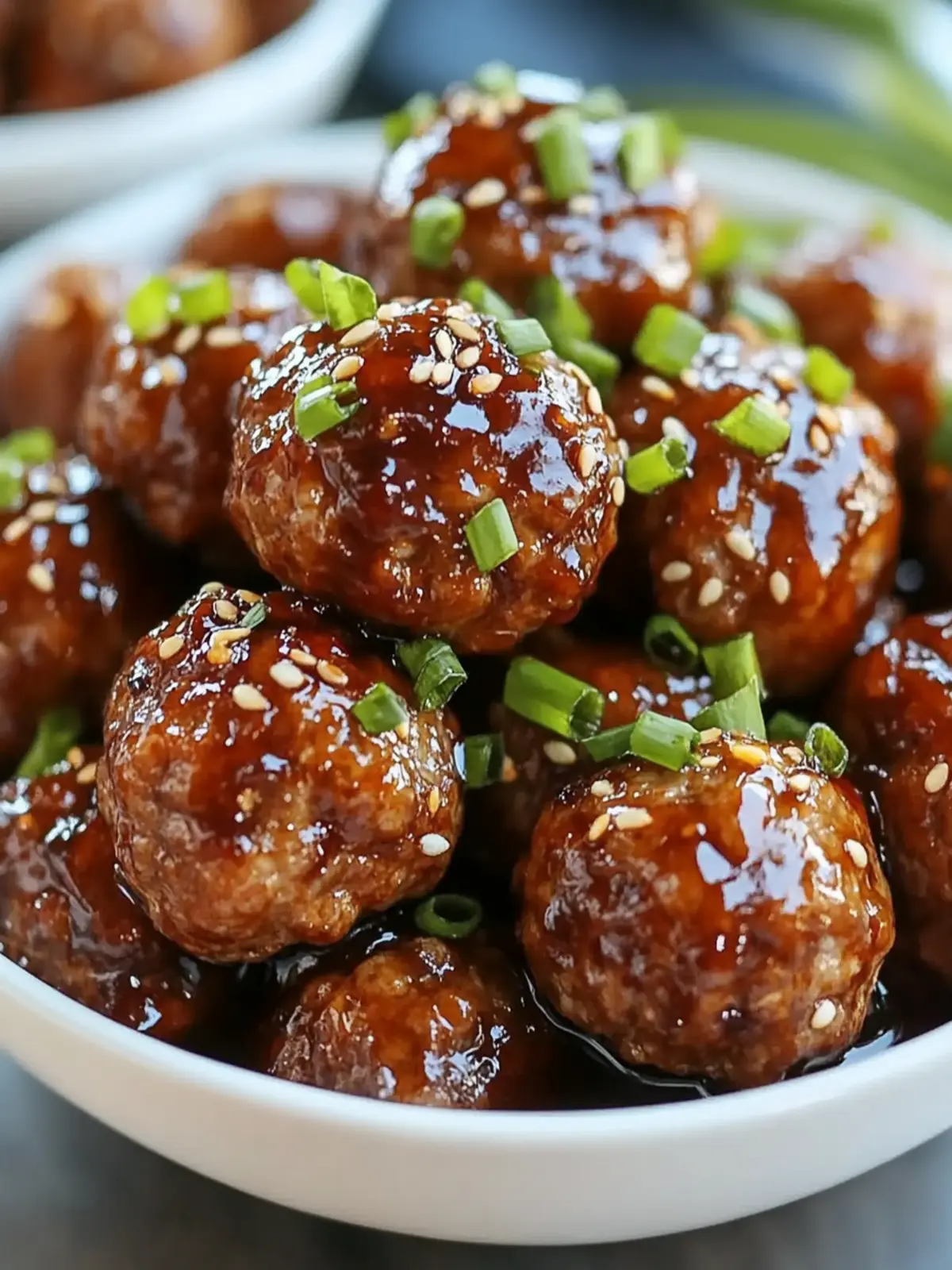 Crockpot Honey Garlic Meatballs