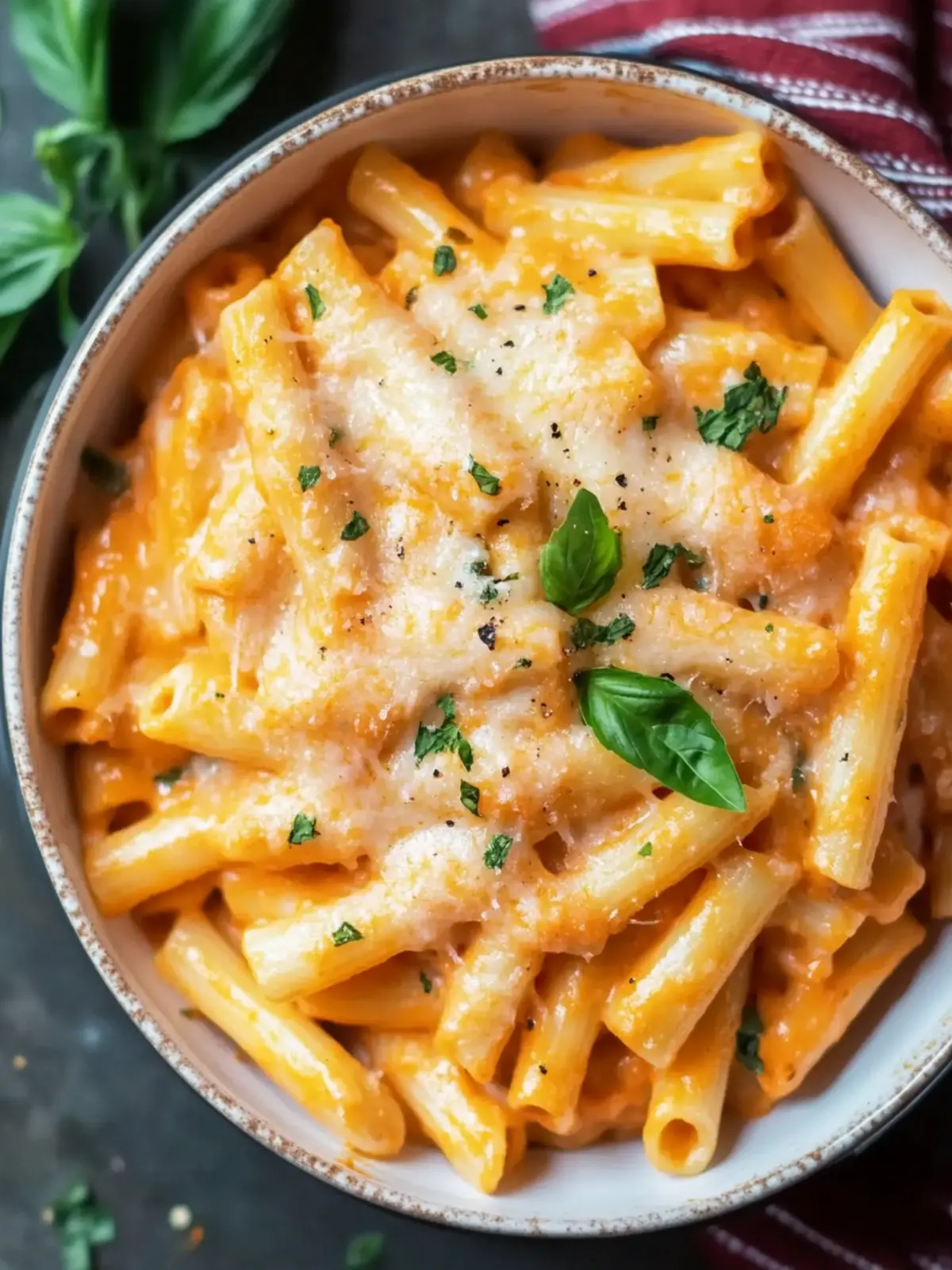 Dump and Start Instant Pot Creamy Ziti