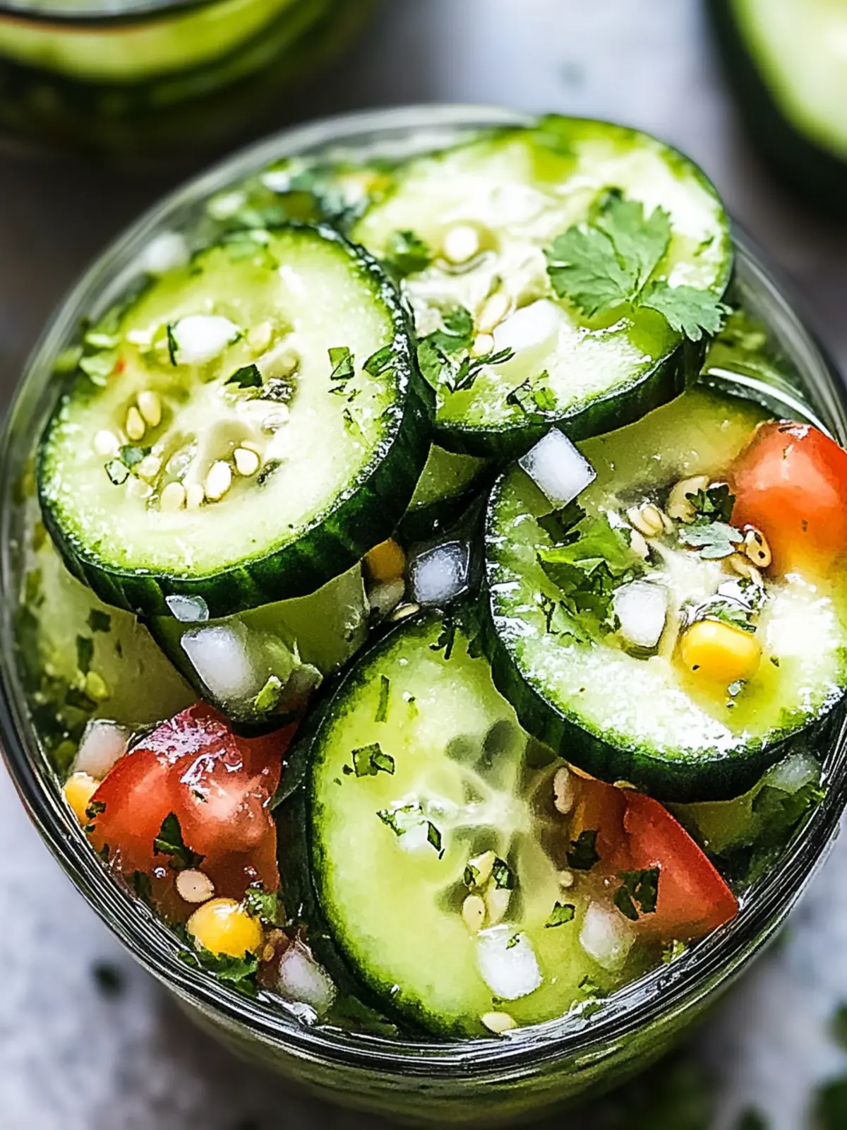 Mexican-Style Cucumbers: A Refreshing Vegan Delight 4 Mexican-style cucumbers