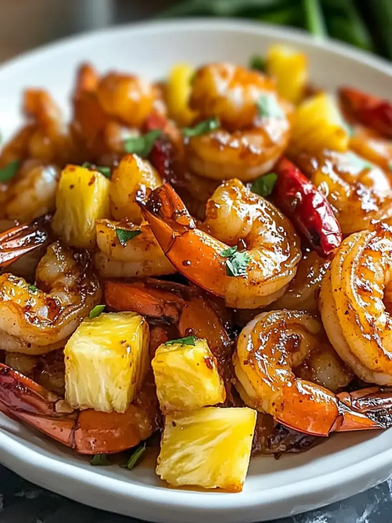 Sweet Chili Pineapple Shrimp Recipe
