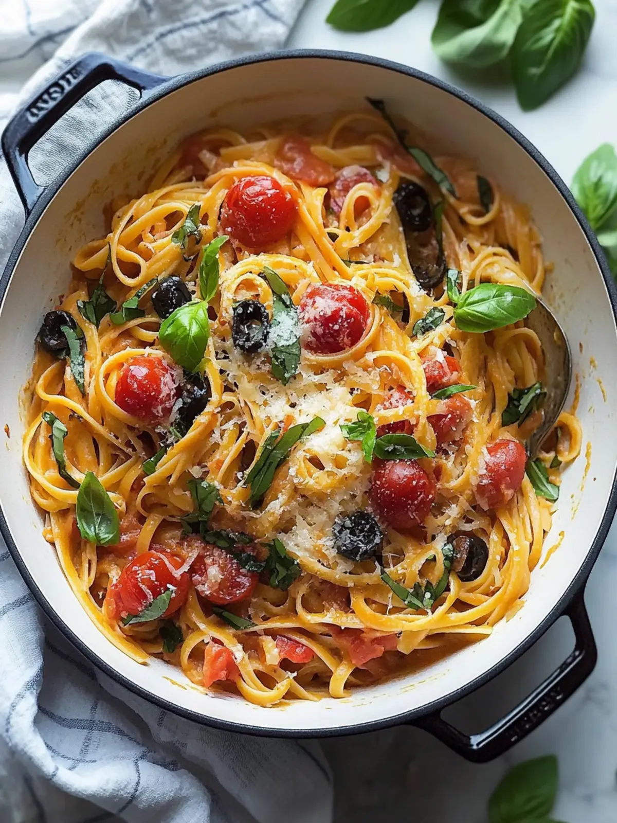 Mediterranean One-Pot Pasta: Quick, Creamy, and Gluten-Free! 3 Mediterranean One‑Pot Pasta