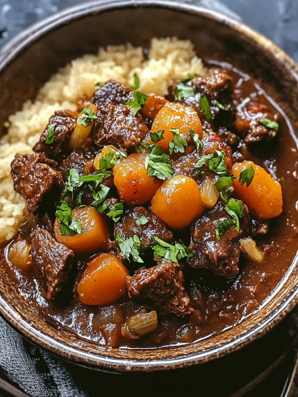 Savory Moroccan Beef Stew with Apricots for Cozy Nights 4 Moroccan Beef Stew with Apricots