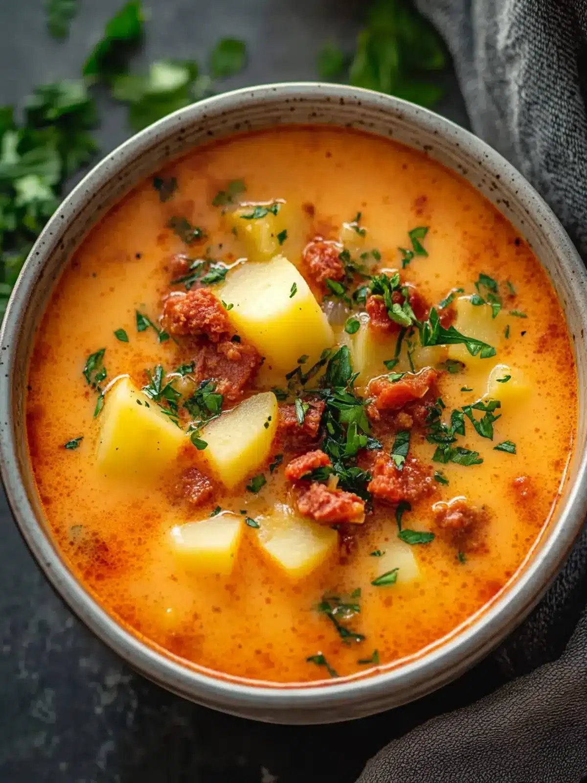 Cozy Up with Spanish Potato Soup with Chorizo in 40 Minutes 5 Spanish Potato Soup With Chorizo