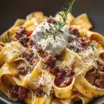 Creamy Calabrian Chili Pappardelle with Sausage & Fennel Recipe
