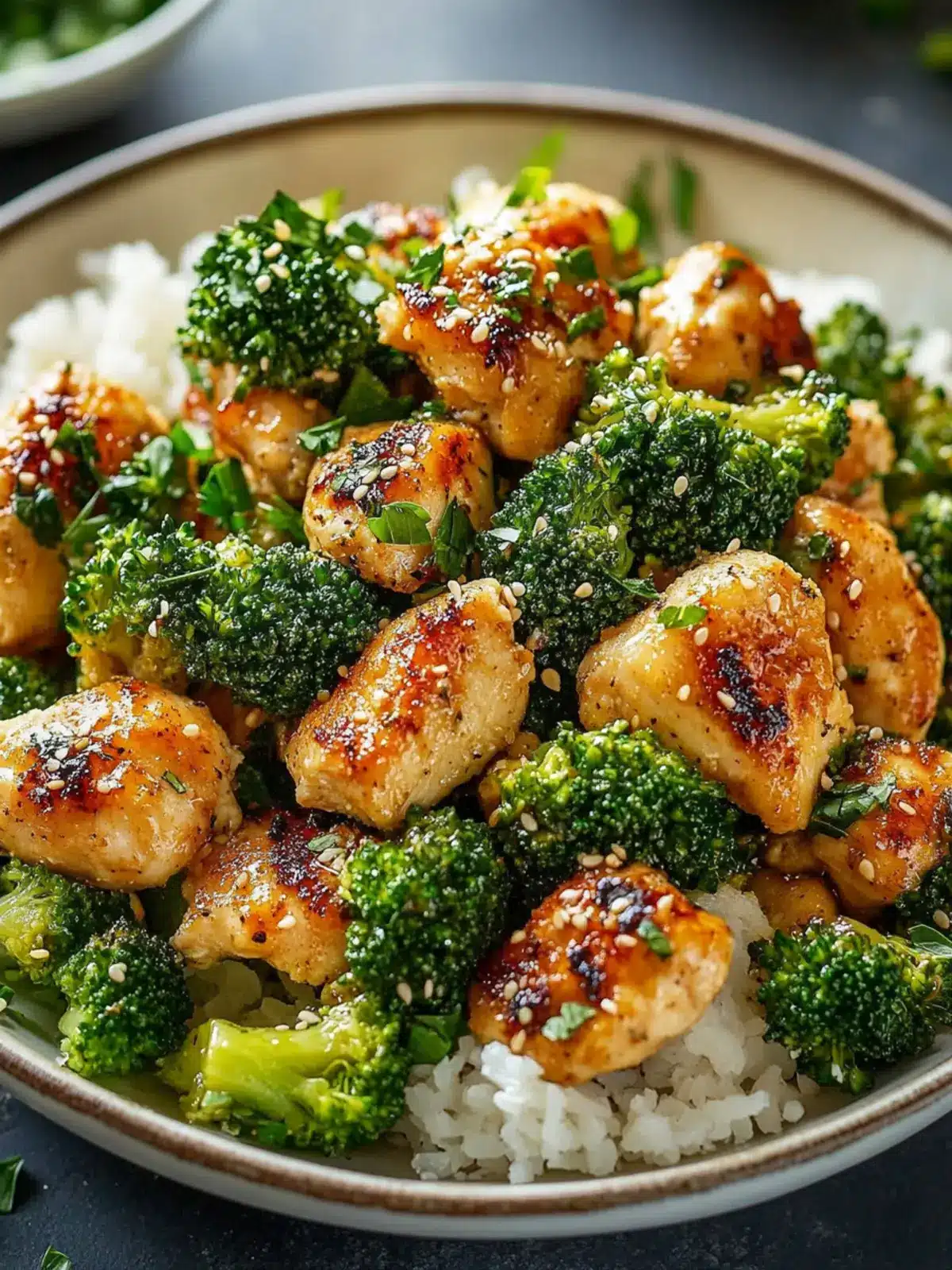 Garlic Butter Chicken & Broccoli