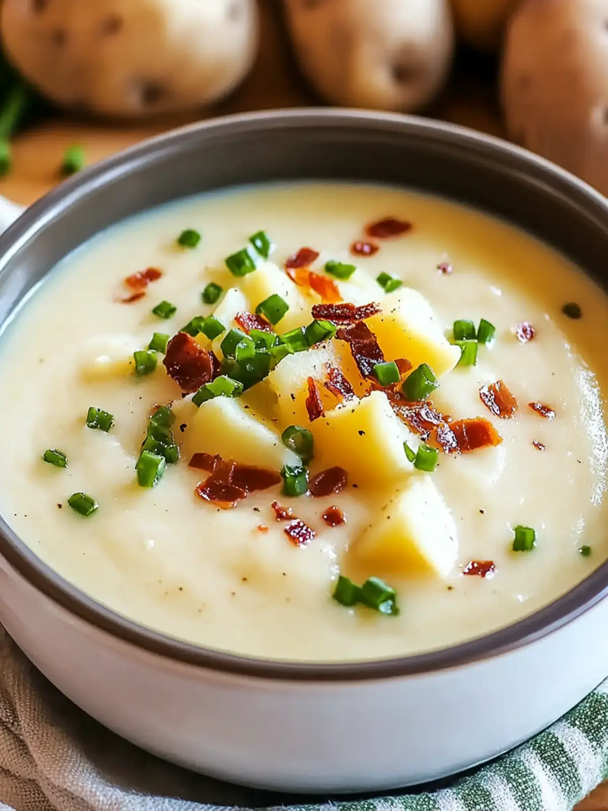Creamy Loaded Baked Potato Soup That’ll Warm Your Soul 4 Creamy Loaded Baked Potato Soup