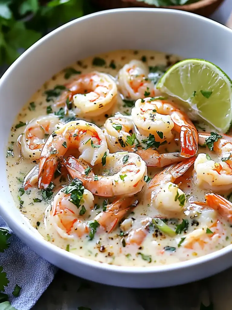 Shrimp with Coconut Milk Sauce