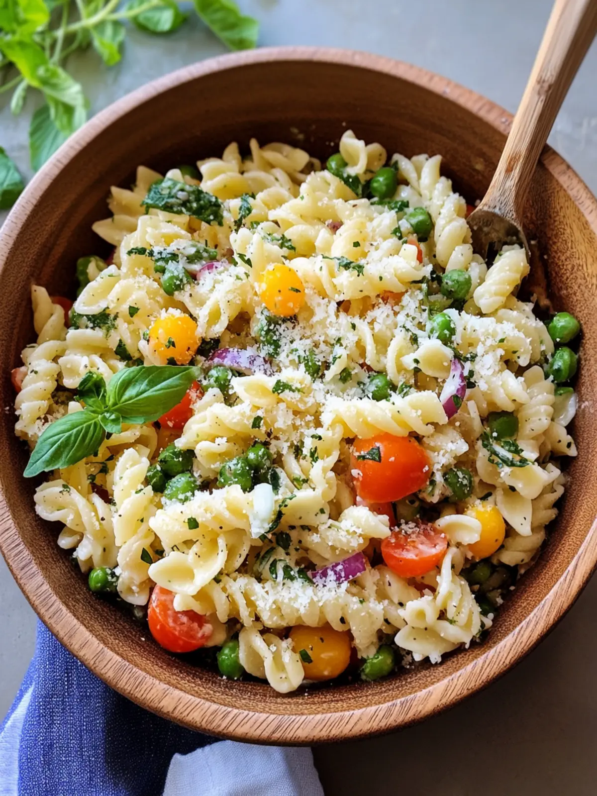 Herby Spring Pasta Salad: Fresh Flavors for Your Table 2 Herby Spring Pasta Salad