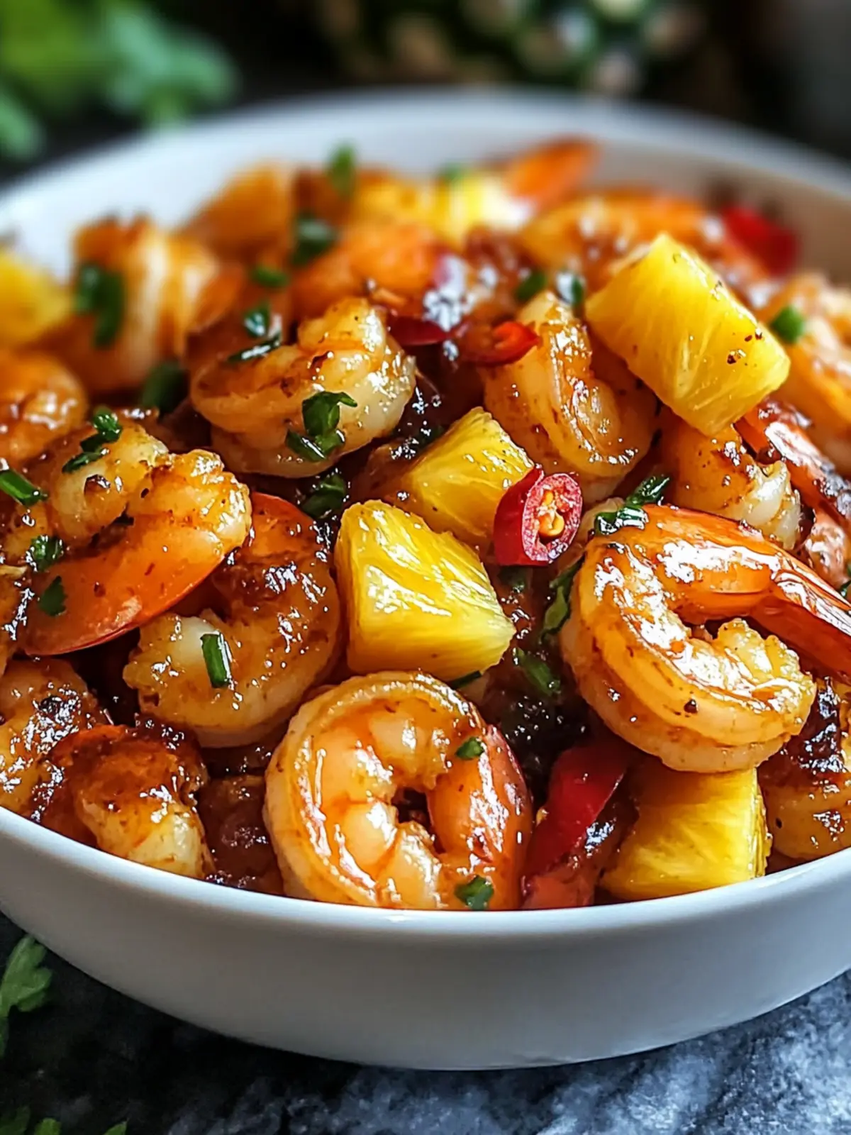 Sweet Chili Pineapple Shrimp Recipe