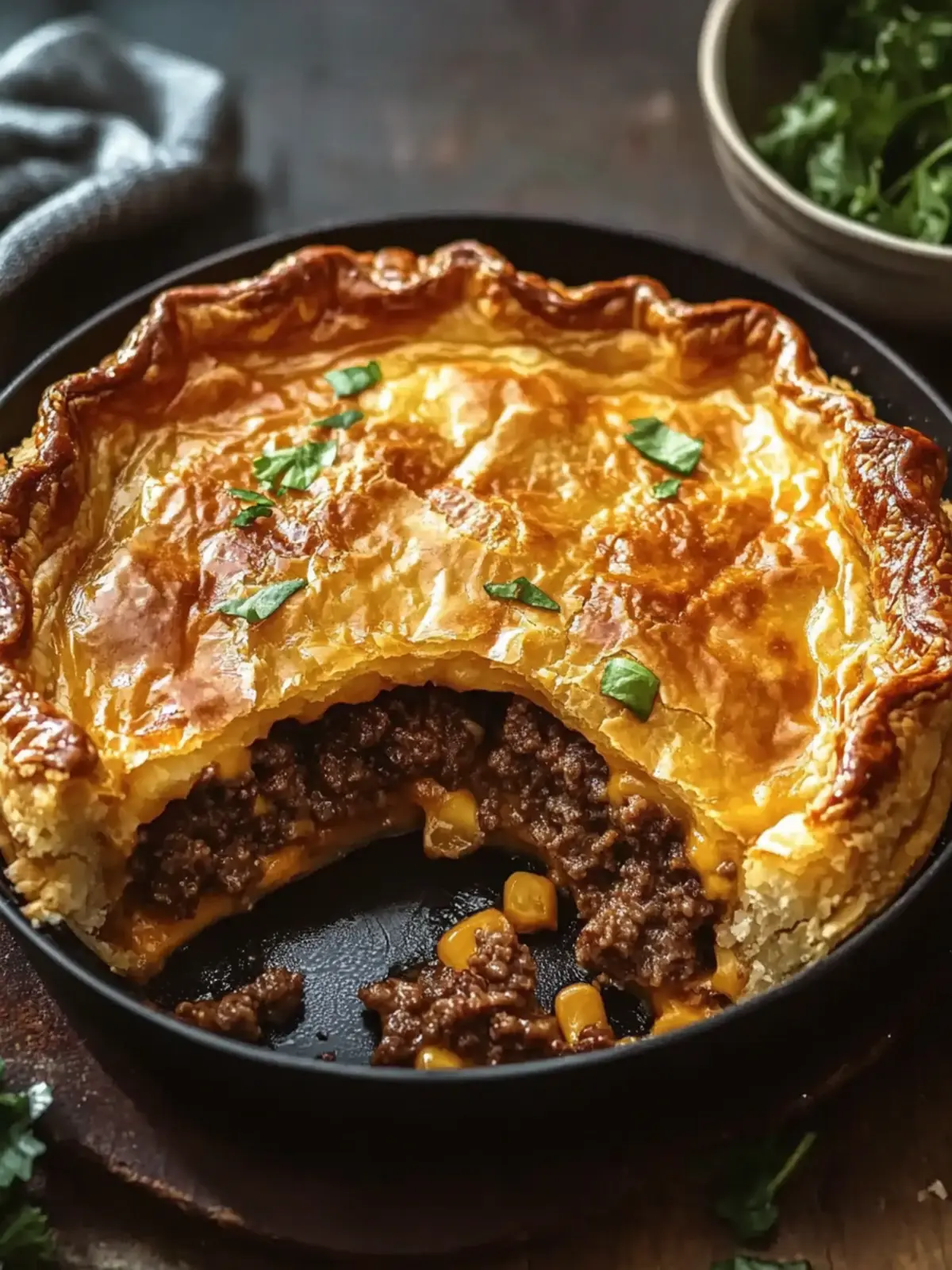 One-Pan Cheeseburger Pie Dinner: Comfort Food Done Right 4 One-Pan Cheeseburger Pie Dinner