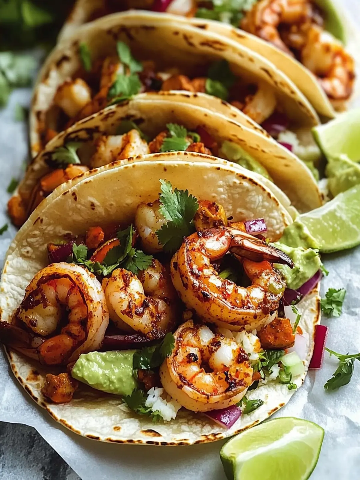 Savory Prawn Tacos with Chipotle Lime Marinade in 20 Minutes 4 Prawn Tacos (Shrimp) – with Chipotle Lime Marinade