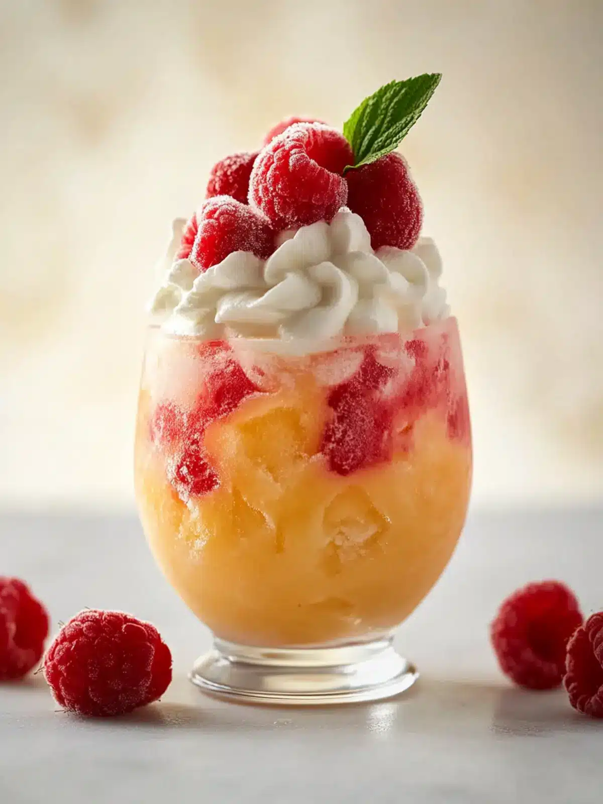 Frozen Raspberry Piña Colada