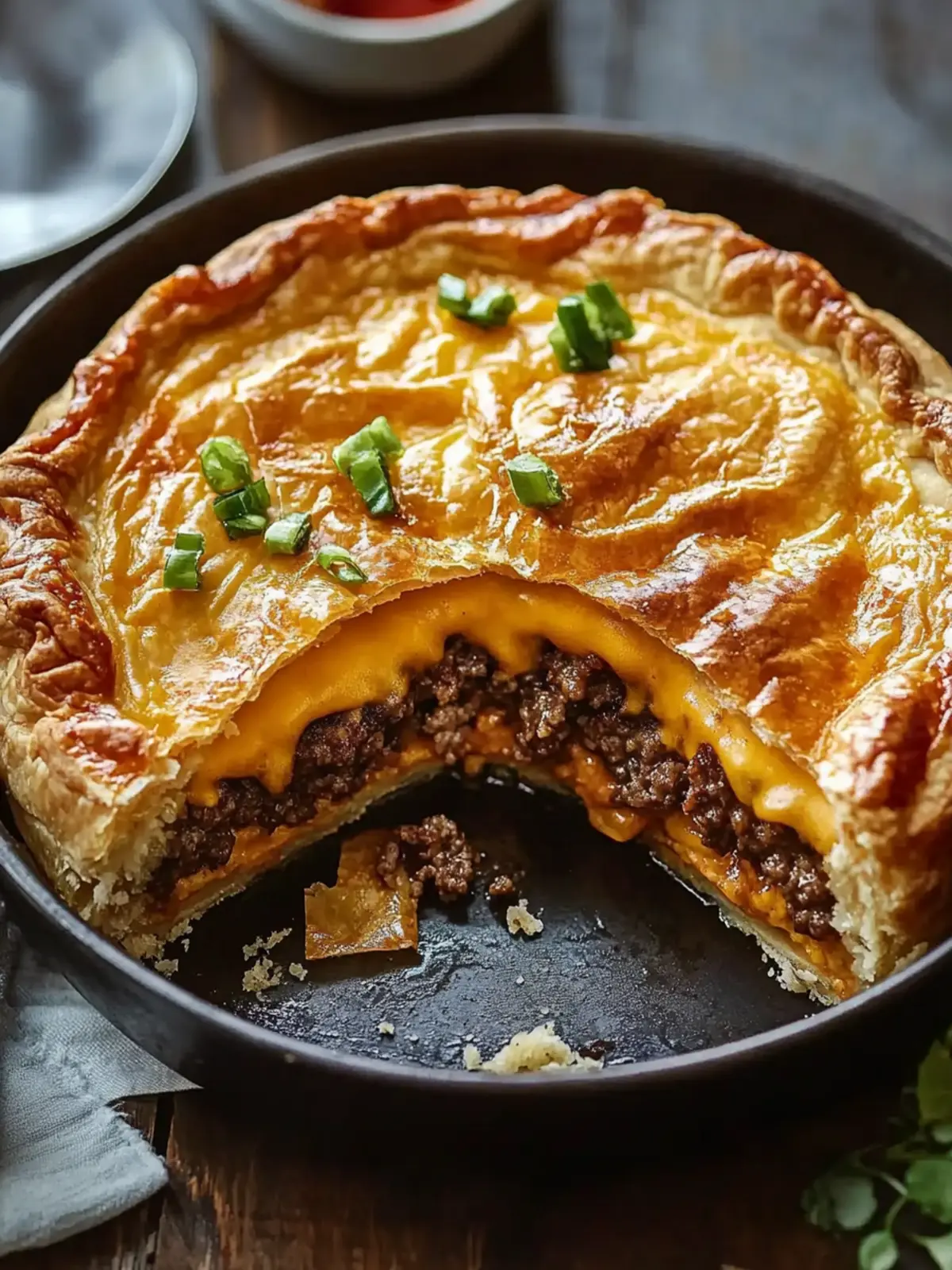 One-Pan Cheeseburger Pie Dinner: Comfort Food Done Right 2 One-Pan Cheeseburger Pie Dinner